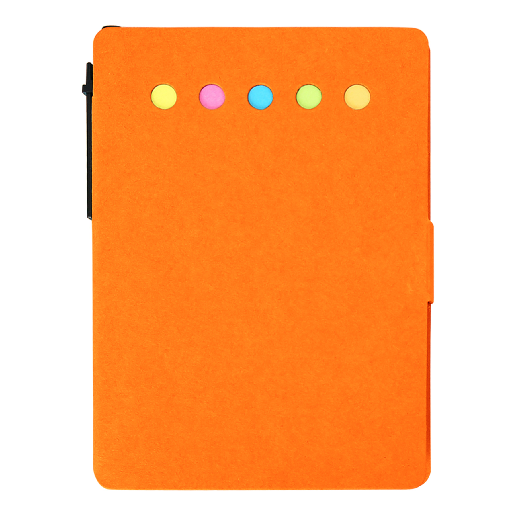 FlyFlyPromos - Kraft Paper Sticky Notebook With Pen Image 3 - Promotional Product