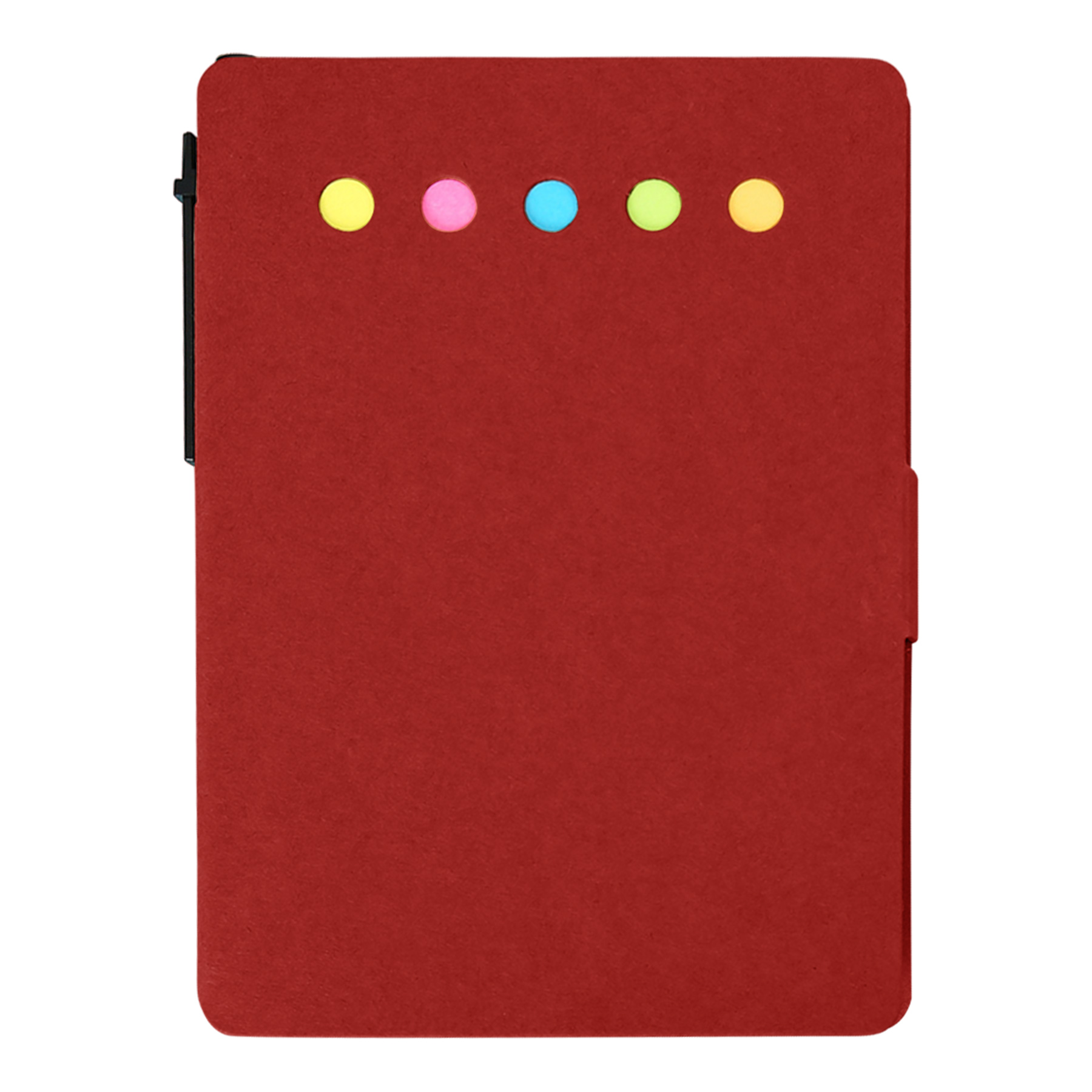 FlyFlyPromos - Kraft Paper Sticky Notebook With Pen Image 2 - Promotional Product