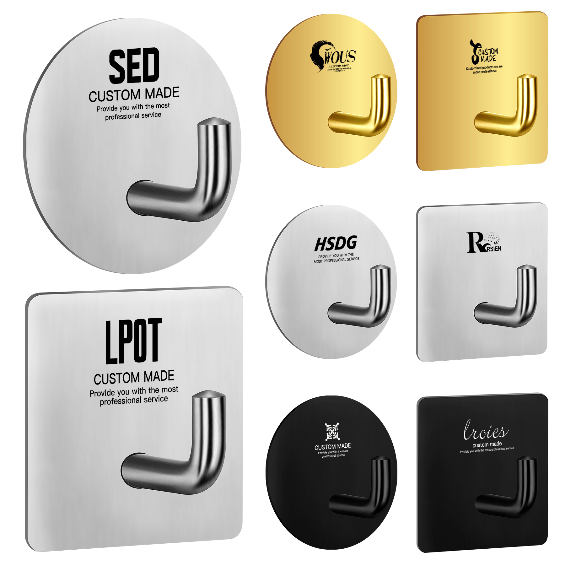 FlyFlyPromos - Adhesive Wall Hooks - Promotional Product