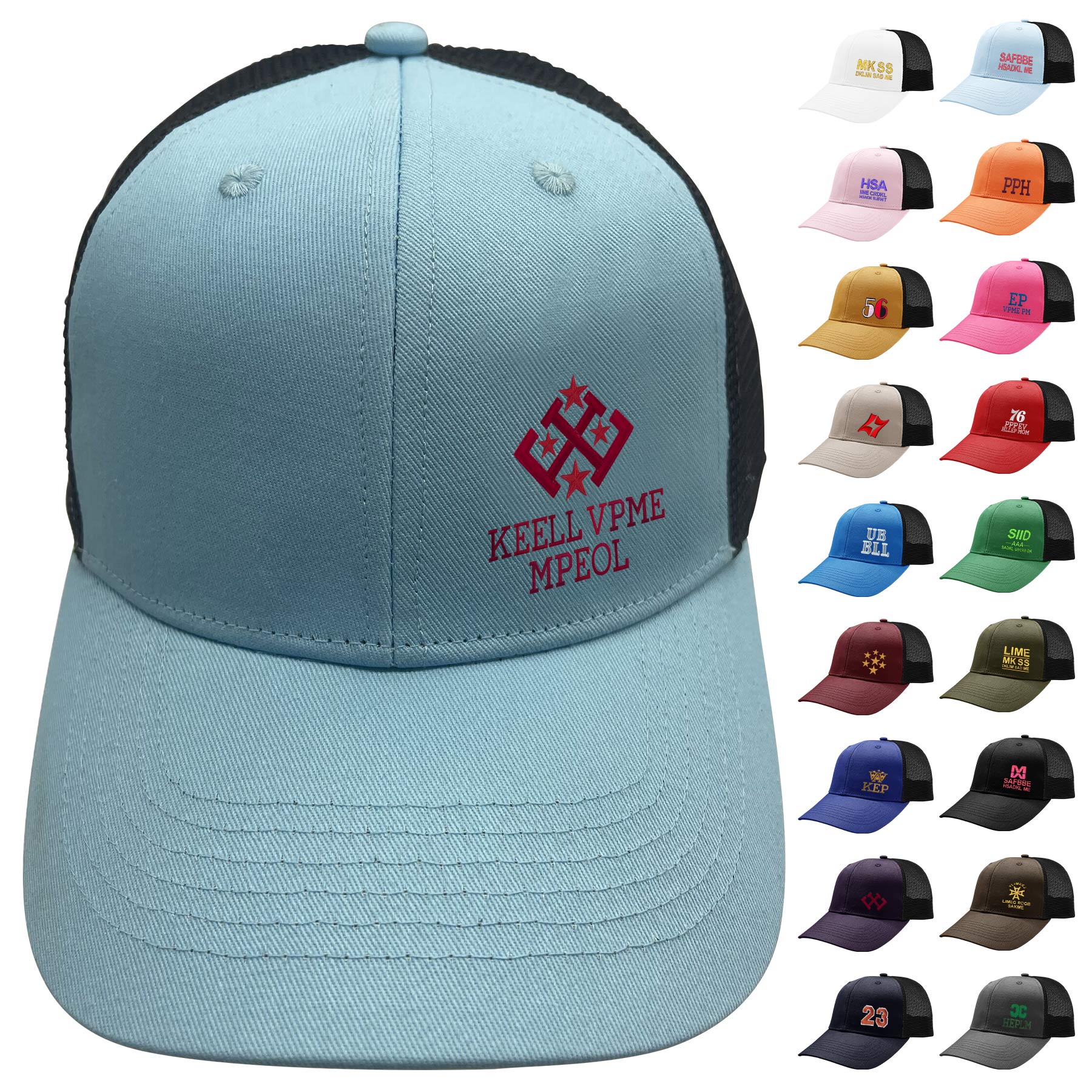 FlyFlyPromos - Structured Classic Snapback Trucker Hat - Promotional Product