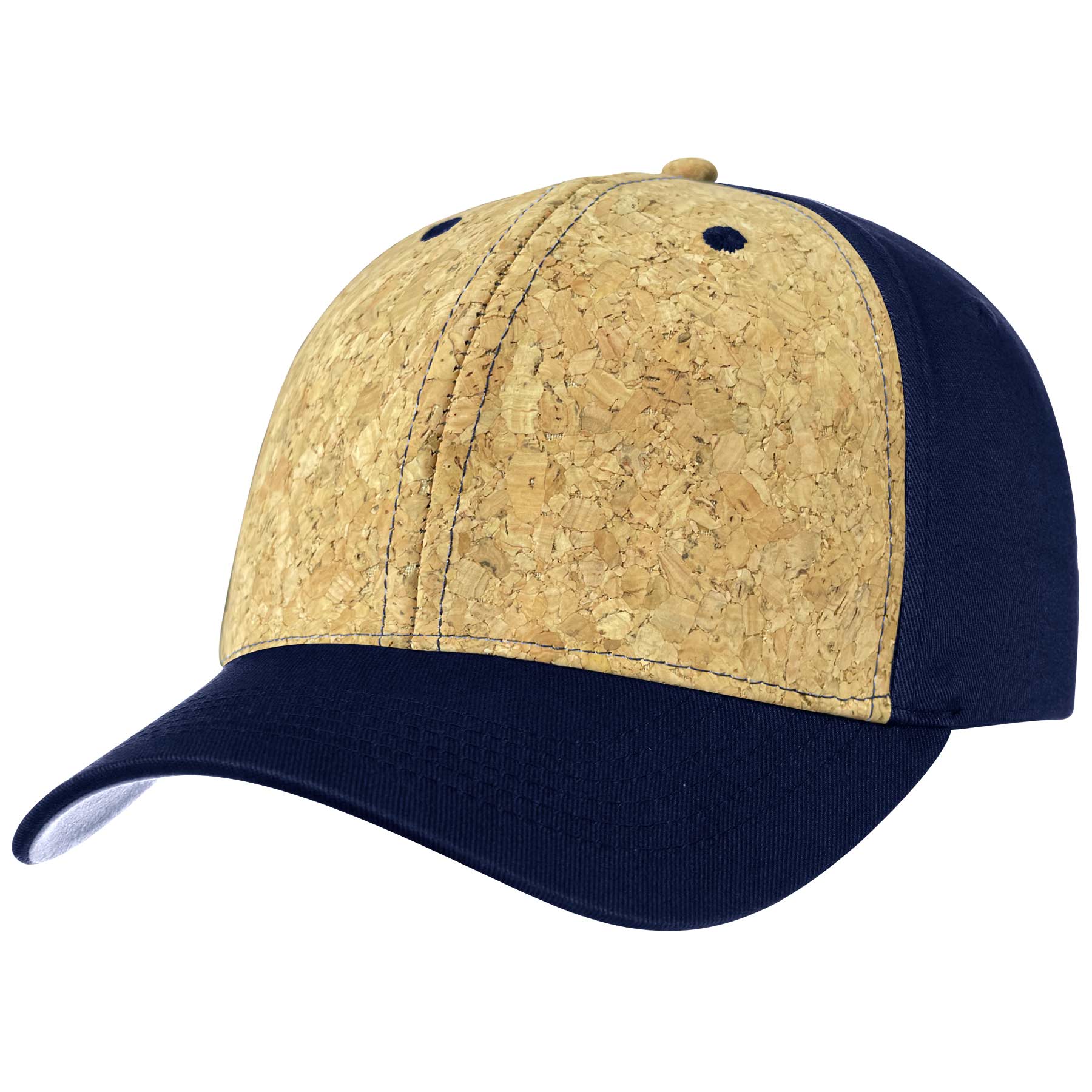 FlyFlyPromos - Two Tone 6 Panel Cork Trucker Baseball Cap Image 11 - Promotional Product
