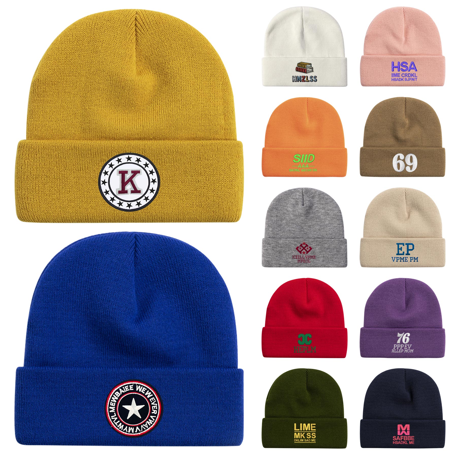 FlyFlyPromos - Winter Knitted Hat - Promotional Product