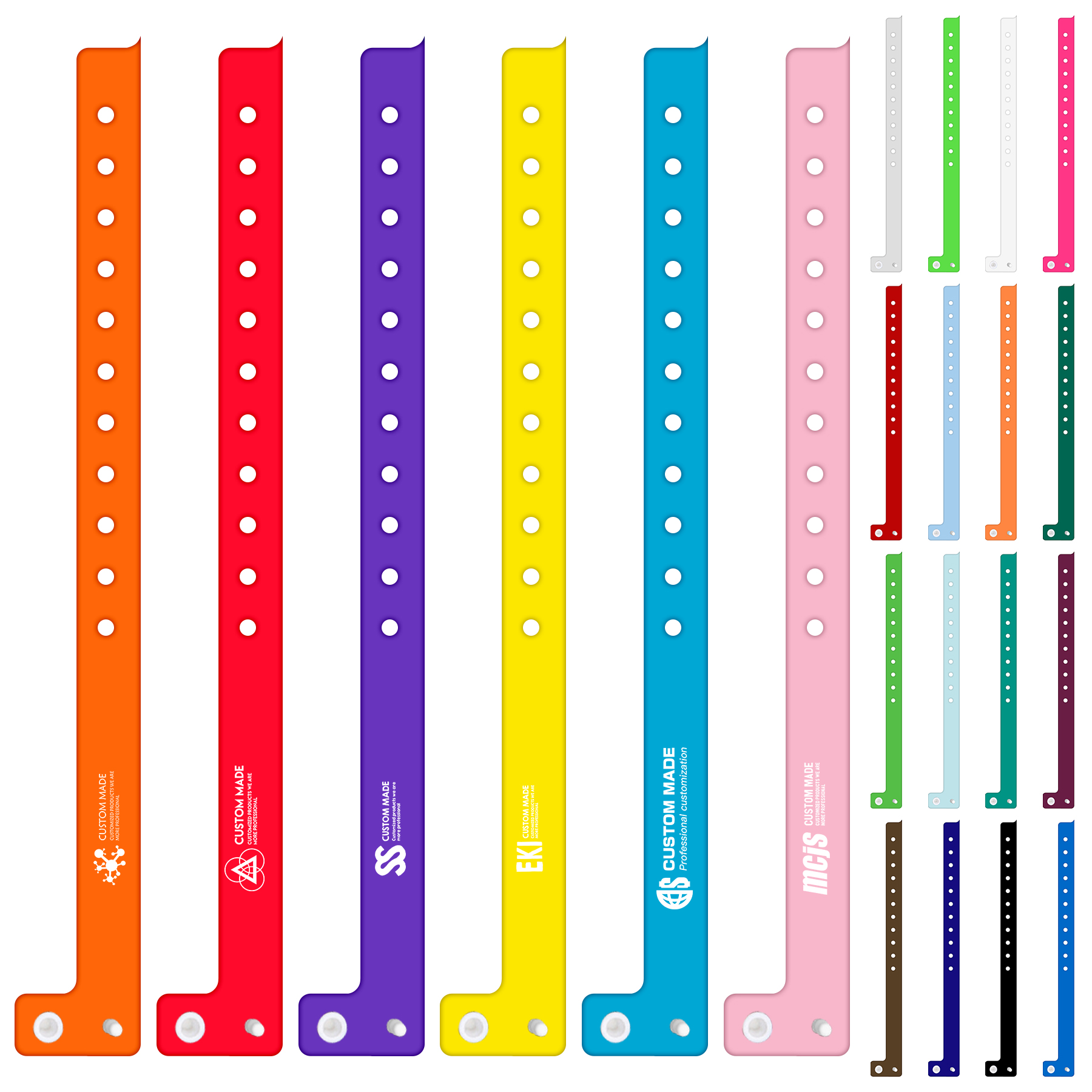 FlyFlyPromos - PVC Disposable Bracelet - Promotional Product