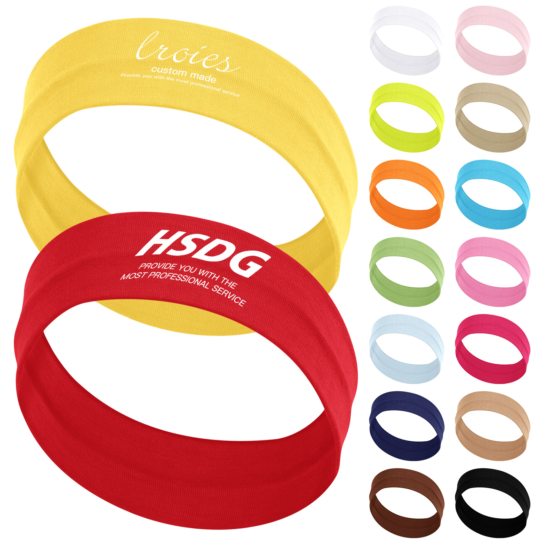 FlyFlyPromos - Elastic Sports Headband - Promotional Product