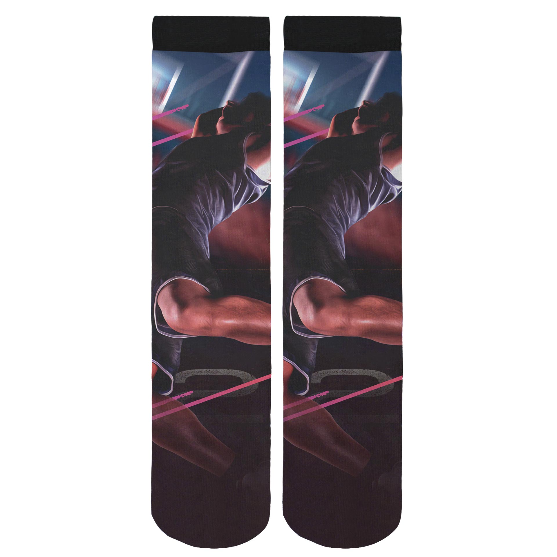 FlyFlyPromos - 360° Full Color Sublimated Socks Image 10 - Promotional Product