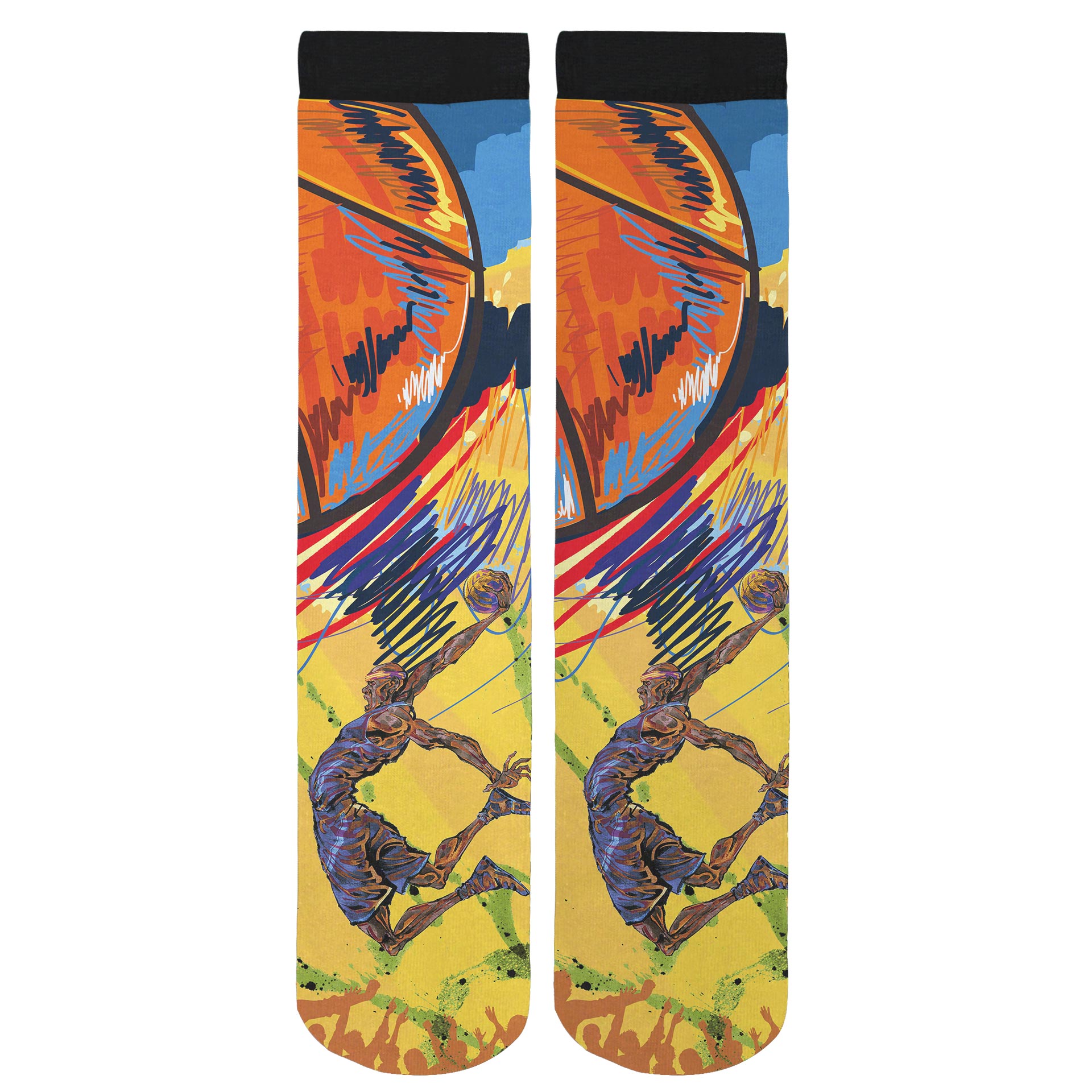FlyFlyPromos - 360° Full Color Sublimated Socks Image 6 - Promotional Product
