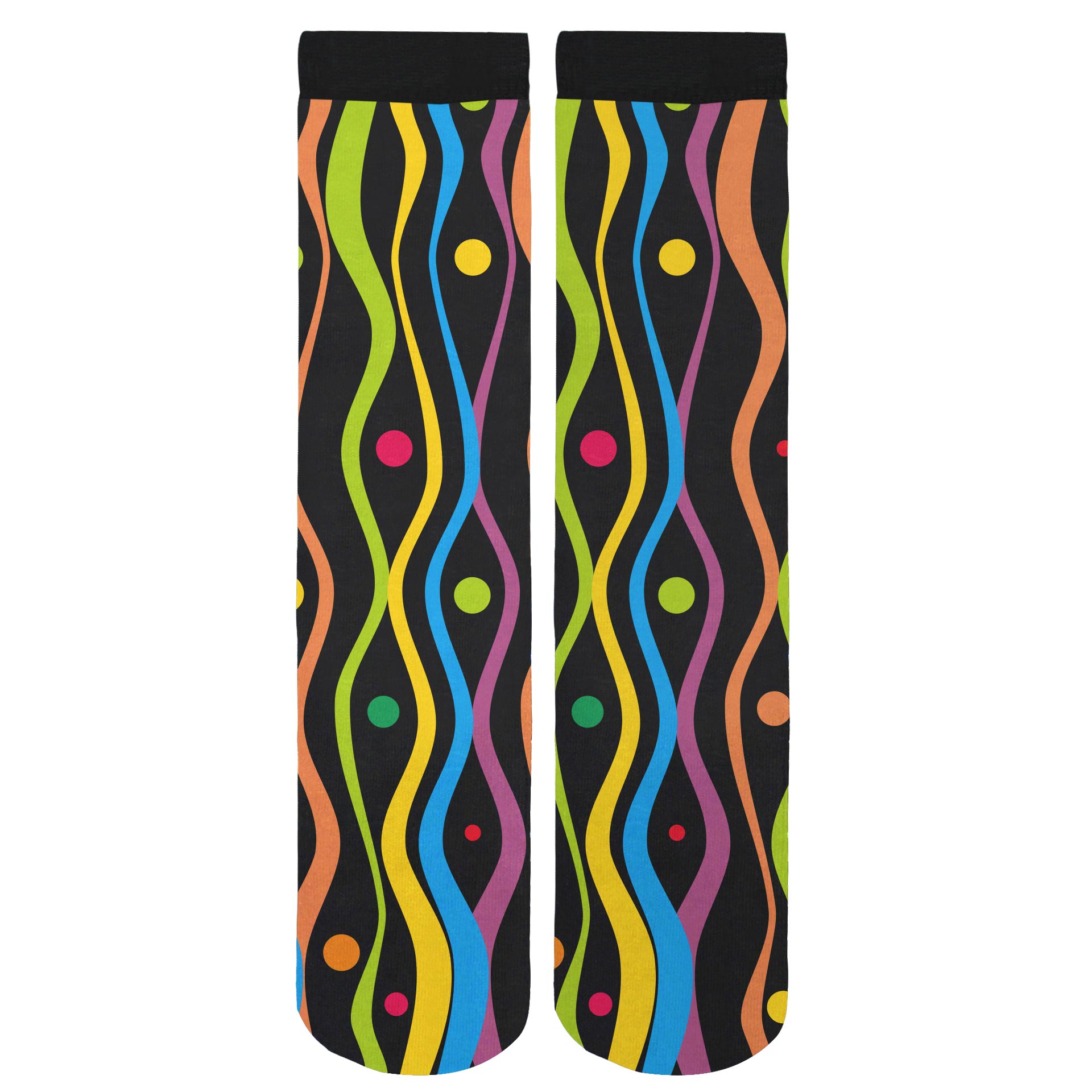 FlyFlyPromos - 360° Full Color Sublimated Socks Image 4 - Promotional Product