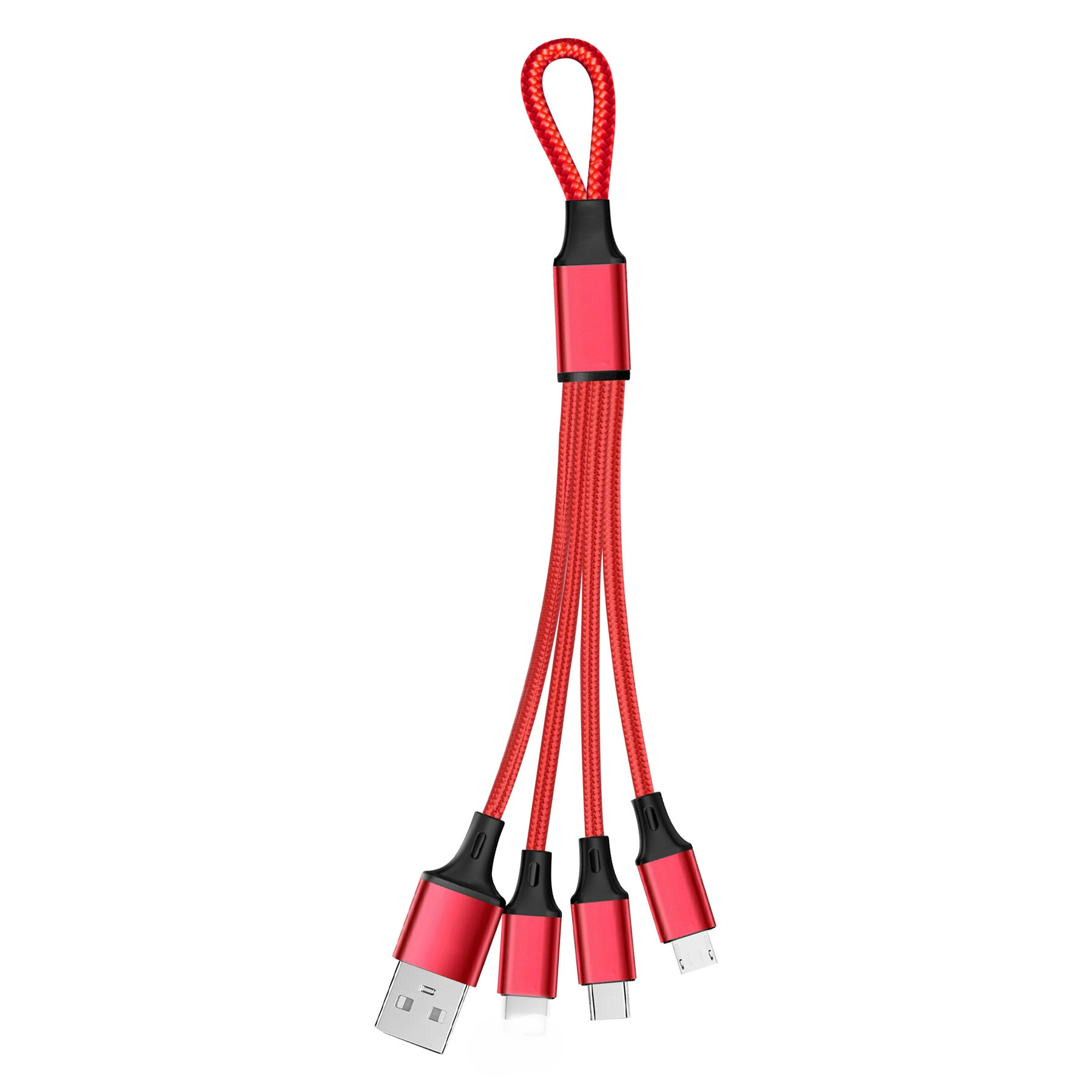 FlyFlyPromos - USB 3-in-1 Charging Cable Image 4 - Promotional Product
