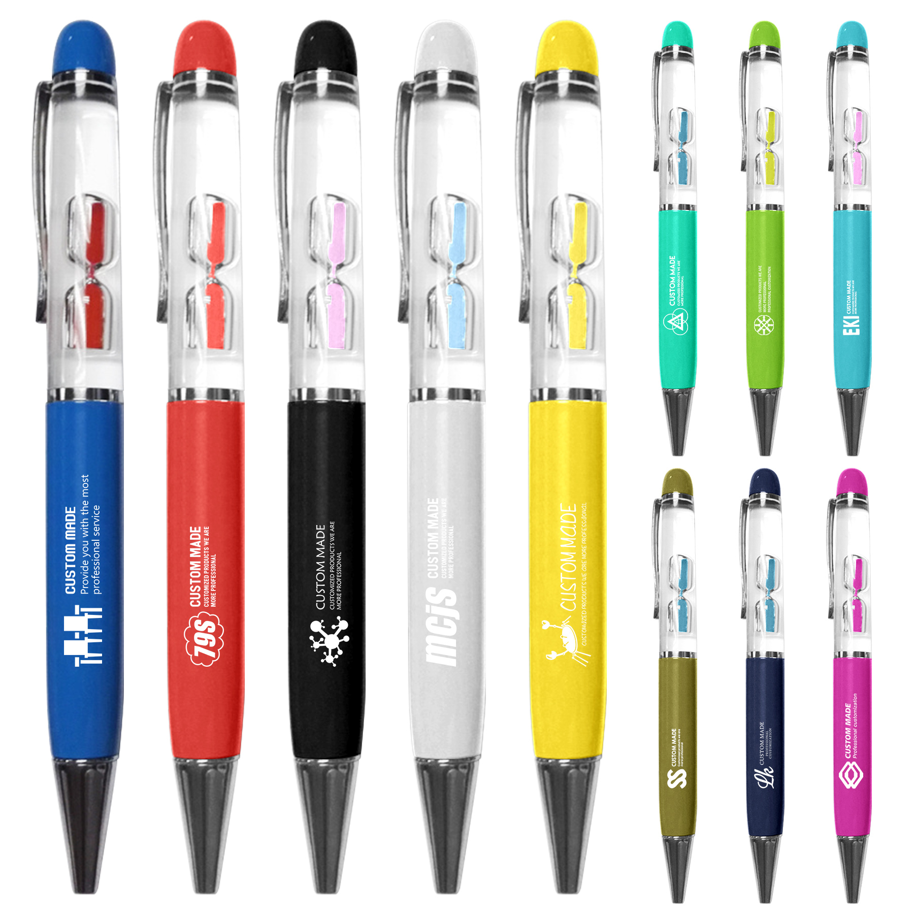FlyFlyPromos - Pen With Custom Floating Object - Promotional Product