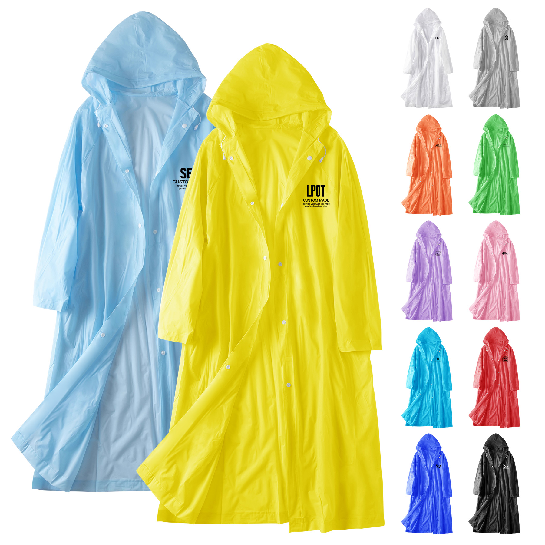 FlyFlyPromos - Eva Rain Coat - Promotional Product