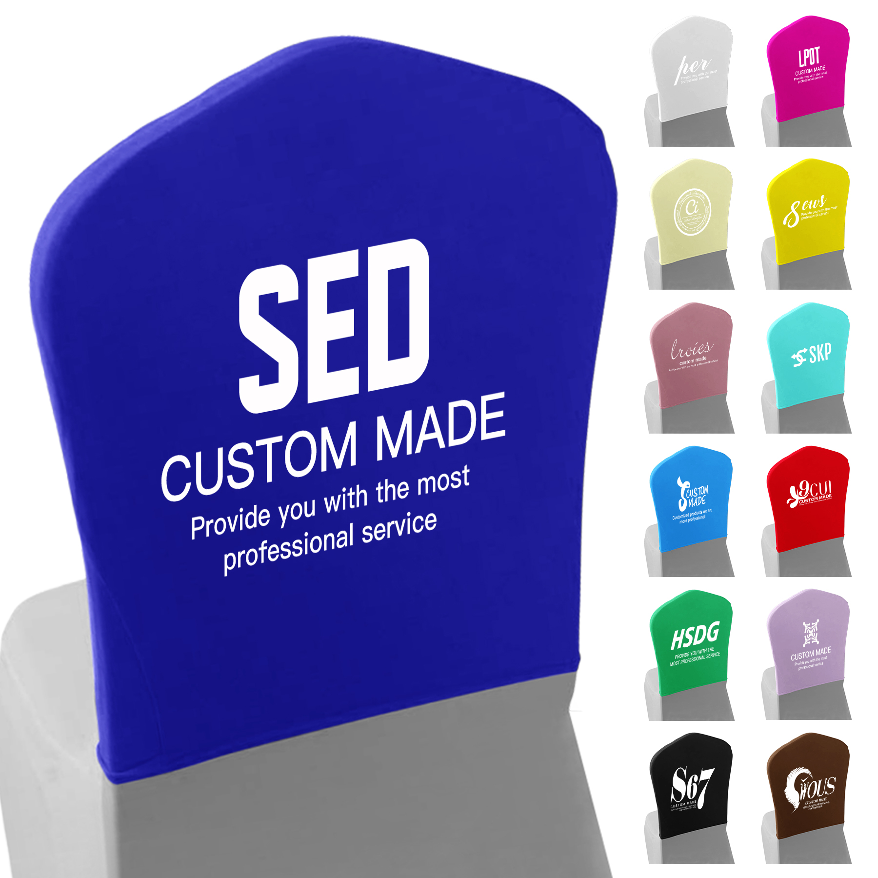 FlyFlyPromos - Spandex Polyester Elastic Chair Cover - Promotional Product