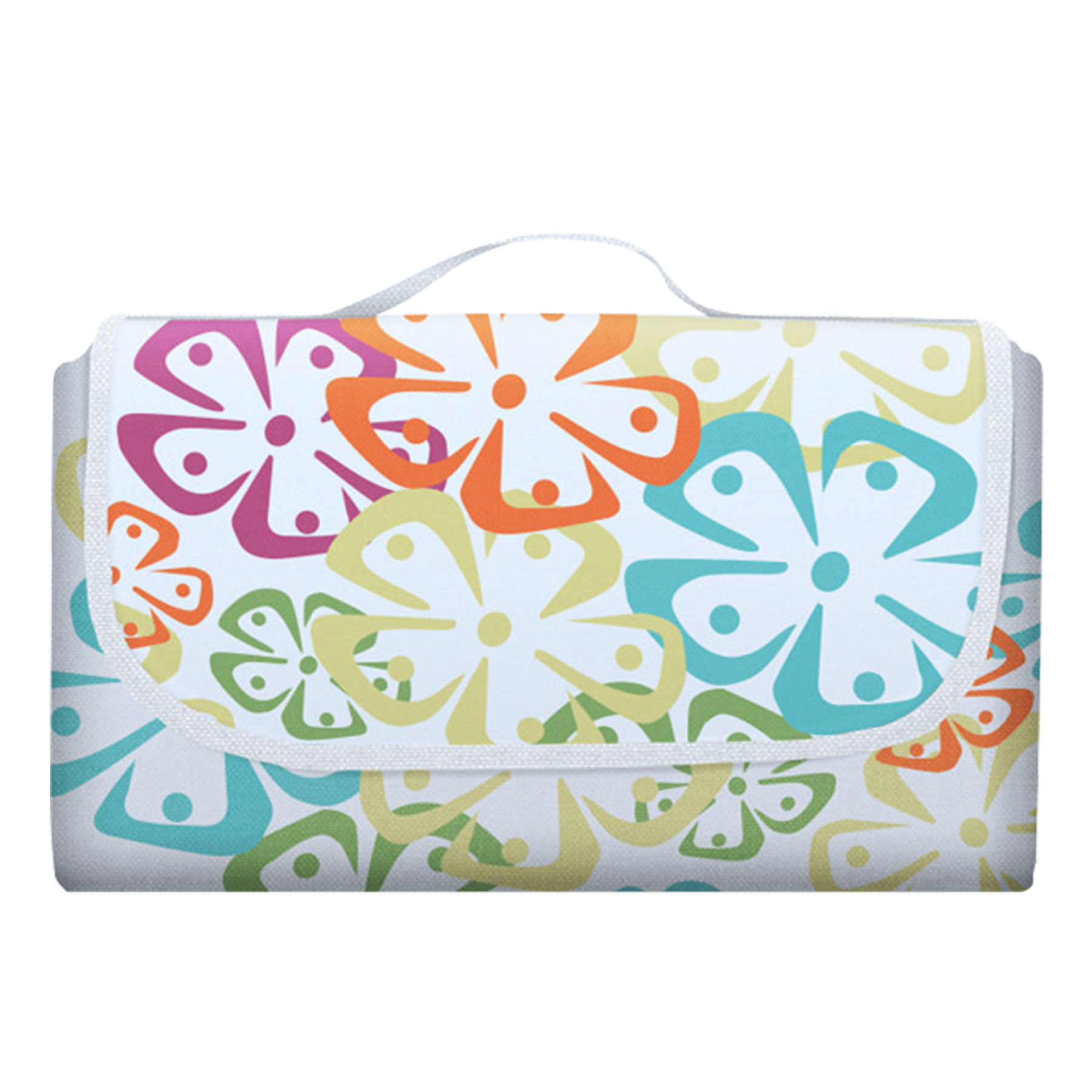 FlyFlyPromos - 79L&quot; x 59&quot;W Picnic Mat Image 2 - Promotional Product
