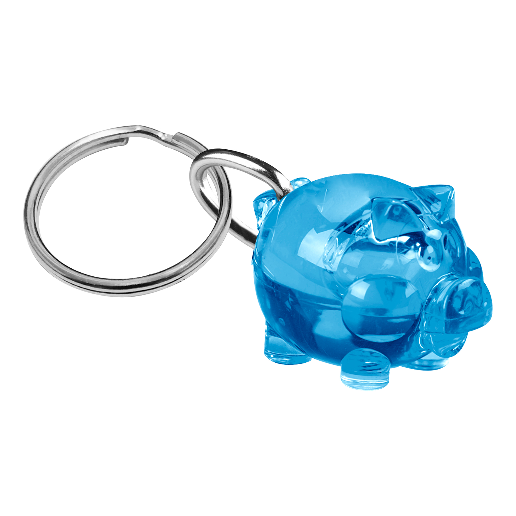 FlyFlyPromos - Solid Piggy Keychain Image 11 - Promotional Product