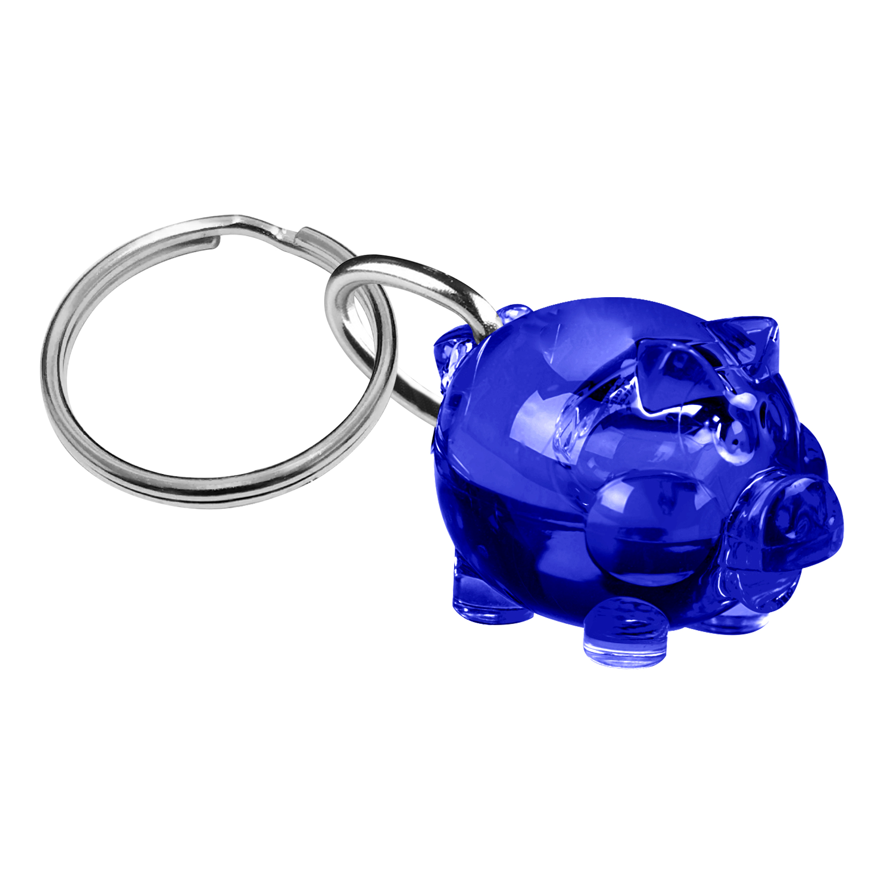 FlyFlyPromos - Solid Piggy Keychain Image 9 - Promotional Product