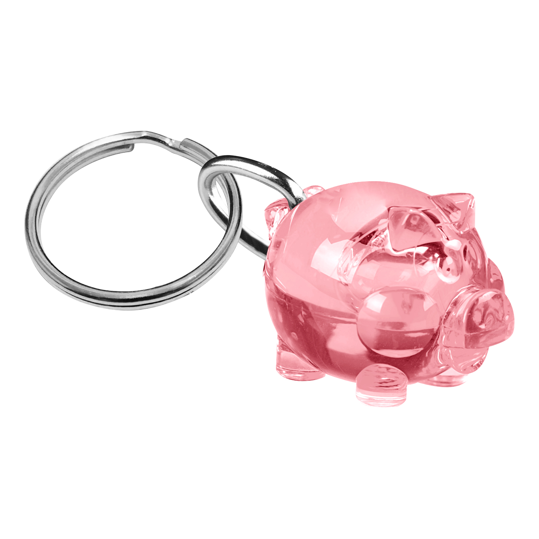 FlyFlyPromos - Solid Piggy Keychain Image 7 - Promotional Product