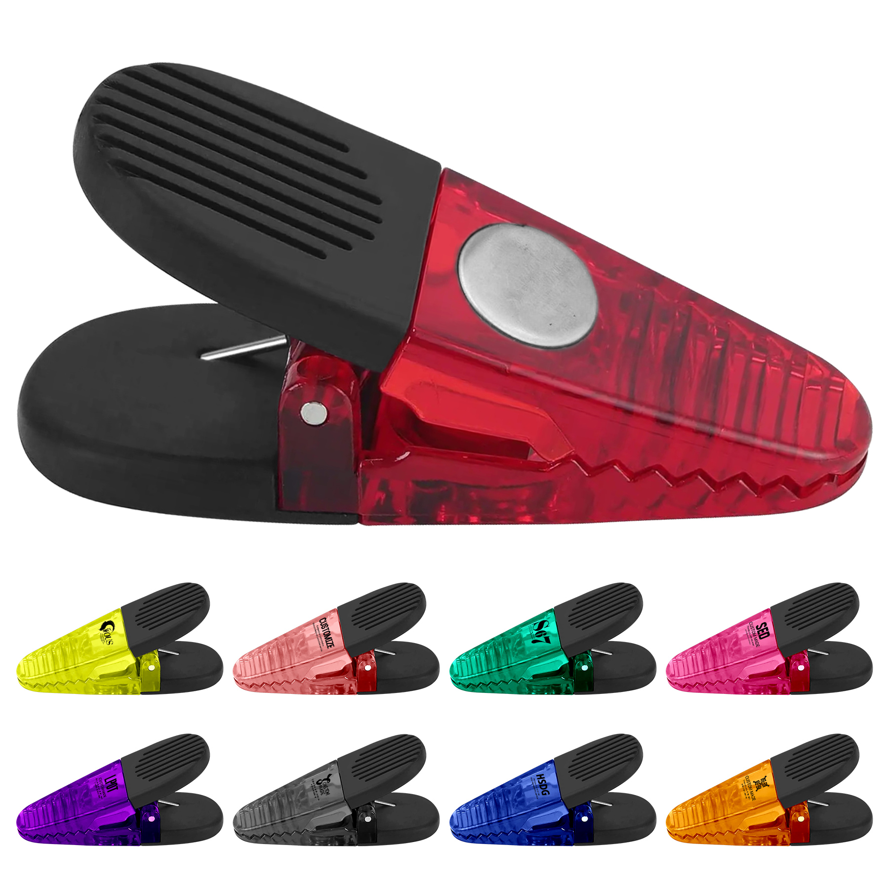 FlyFlyPromos - Plastic Magnet Clips - Promotional Product