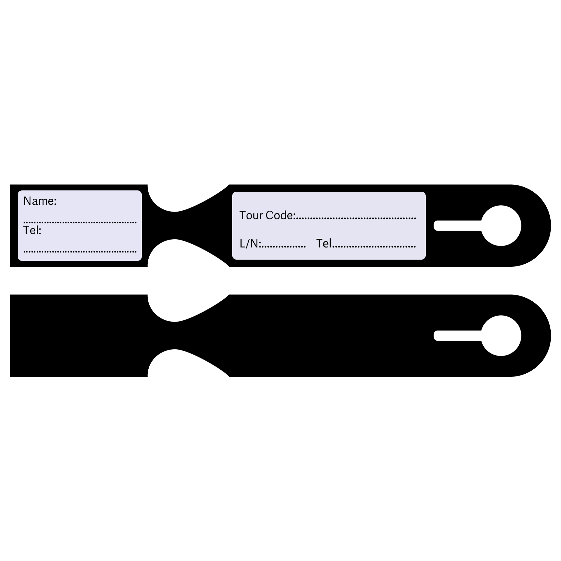 FlyFlyPromos - Paper Luggage Tags Image 8 - Promotional Product