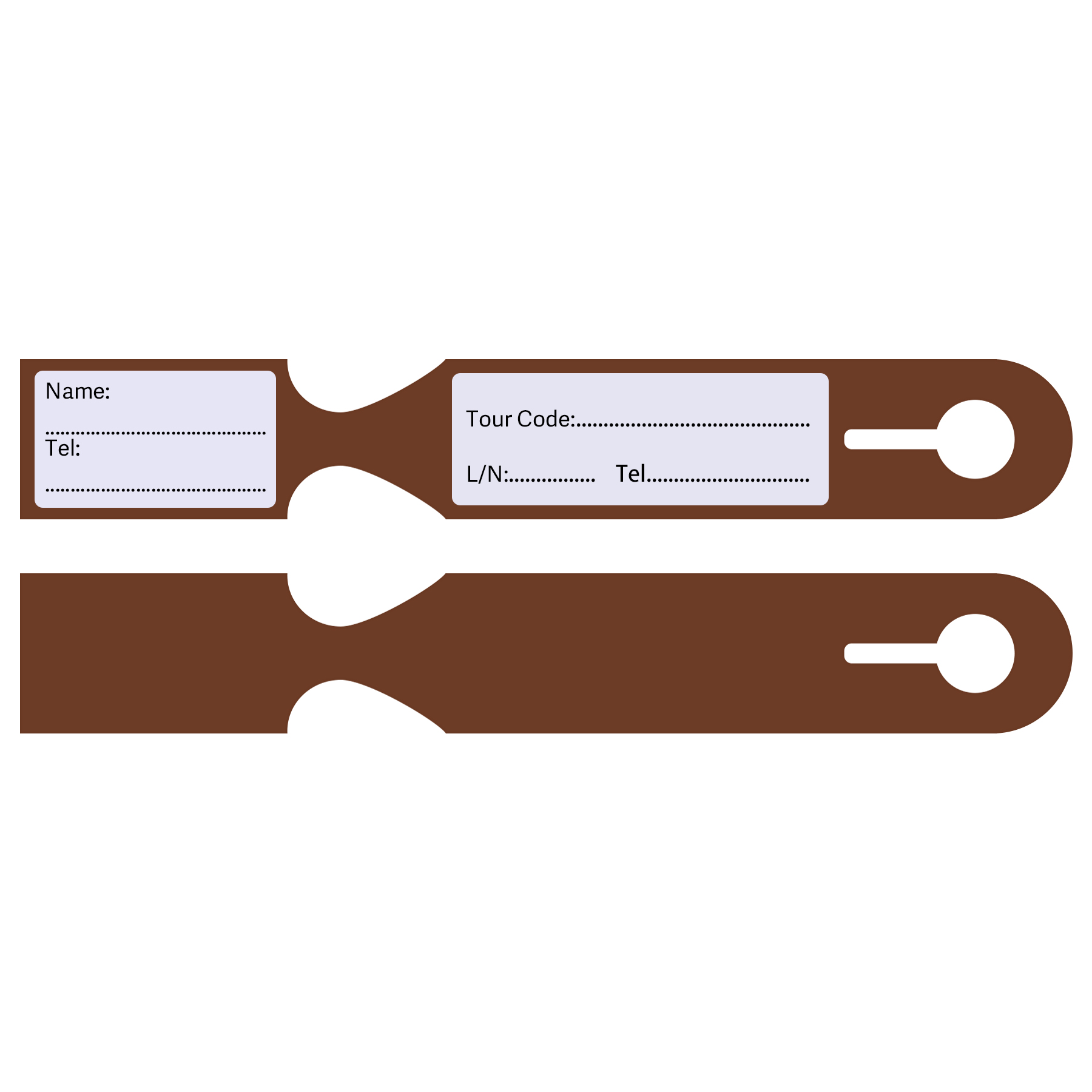 FlyFlyPromos - Paper Luggage Tags Image 6 - Promotional Product