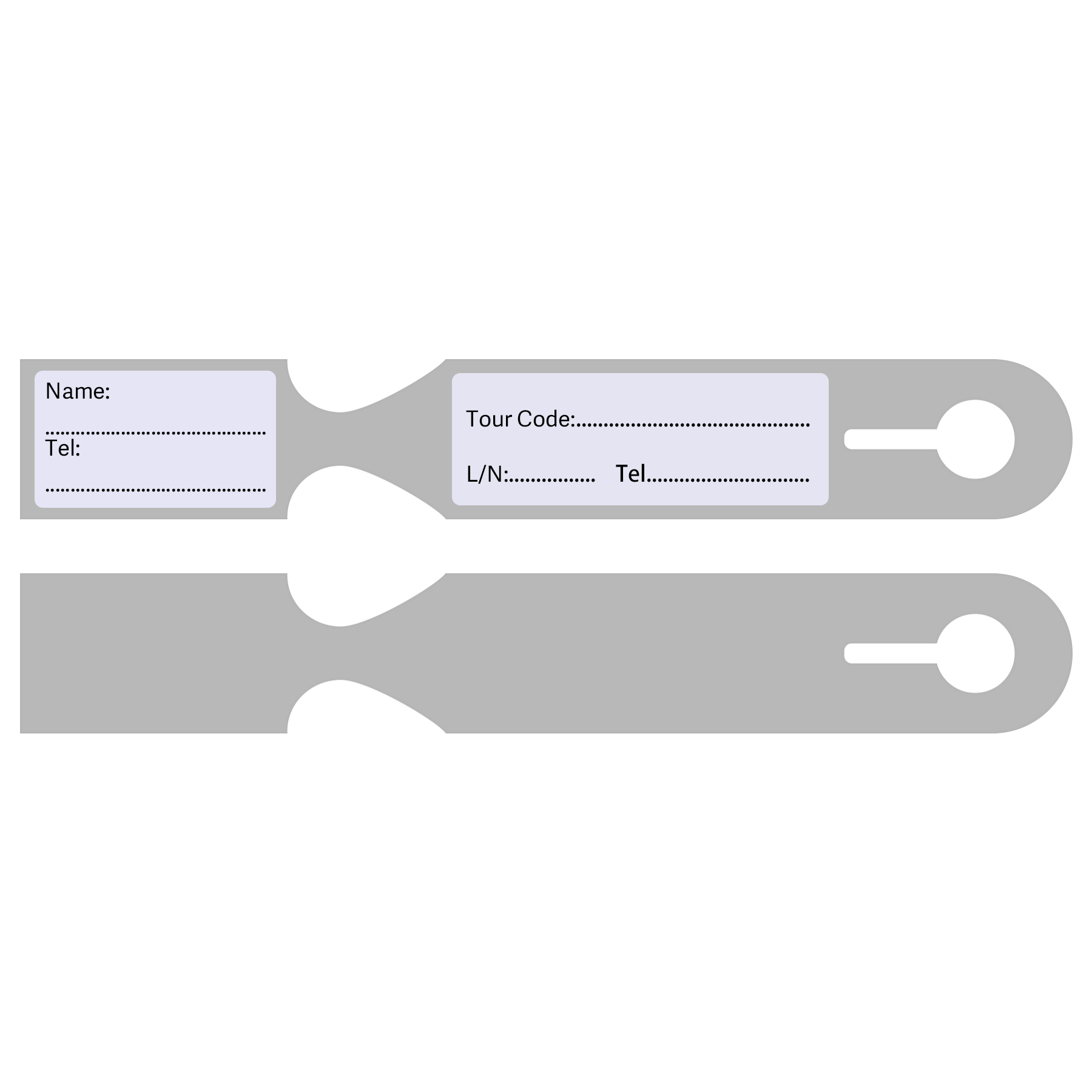 FlyFlyPromos - Paper Luggage Tags Image 4 - Promotional Product