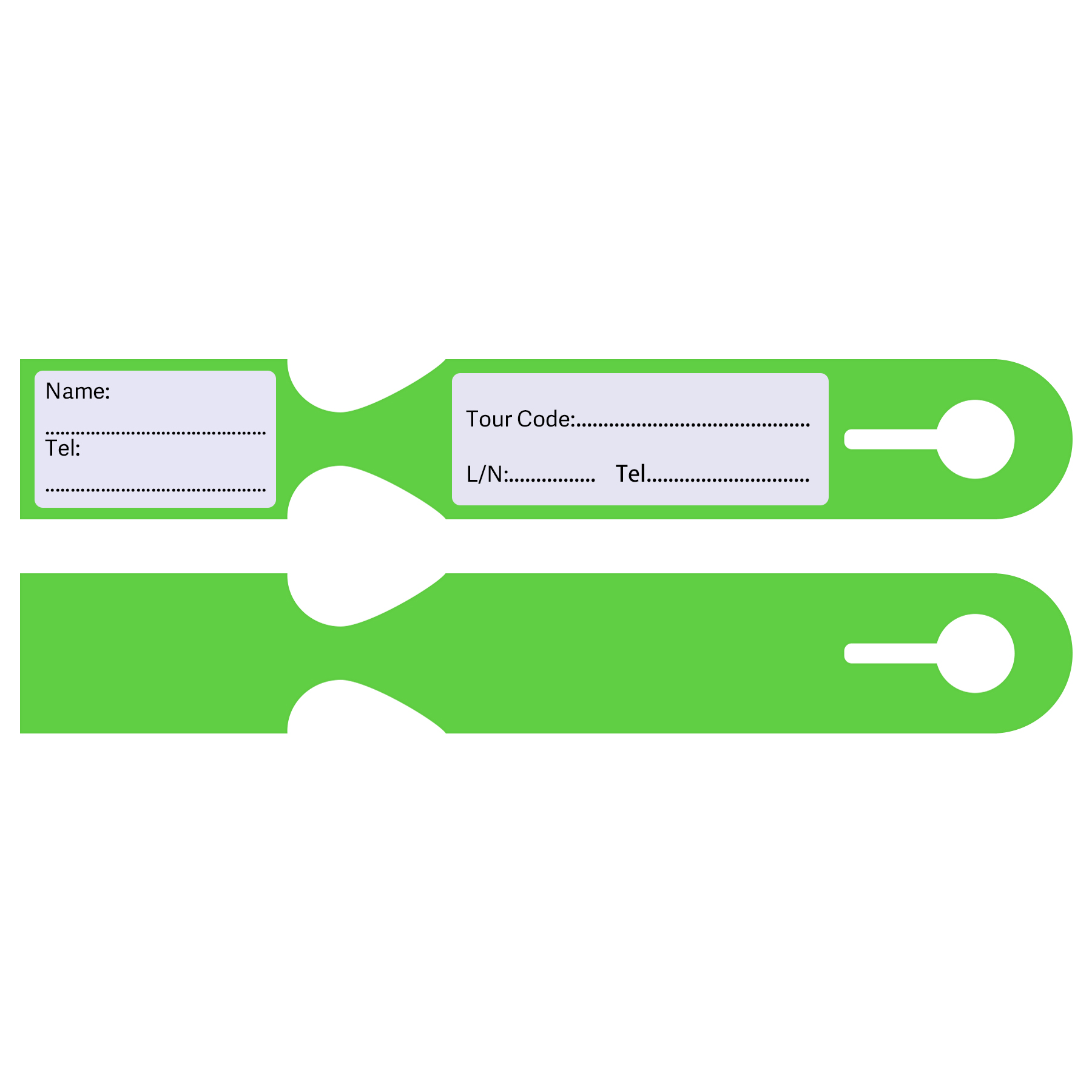 FlyFlyPromos - Paper Luggage Tags Image 3 - Promotional Product