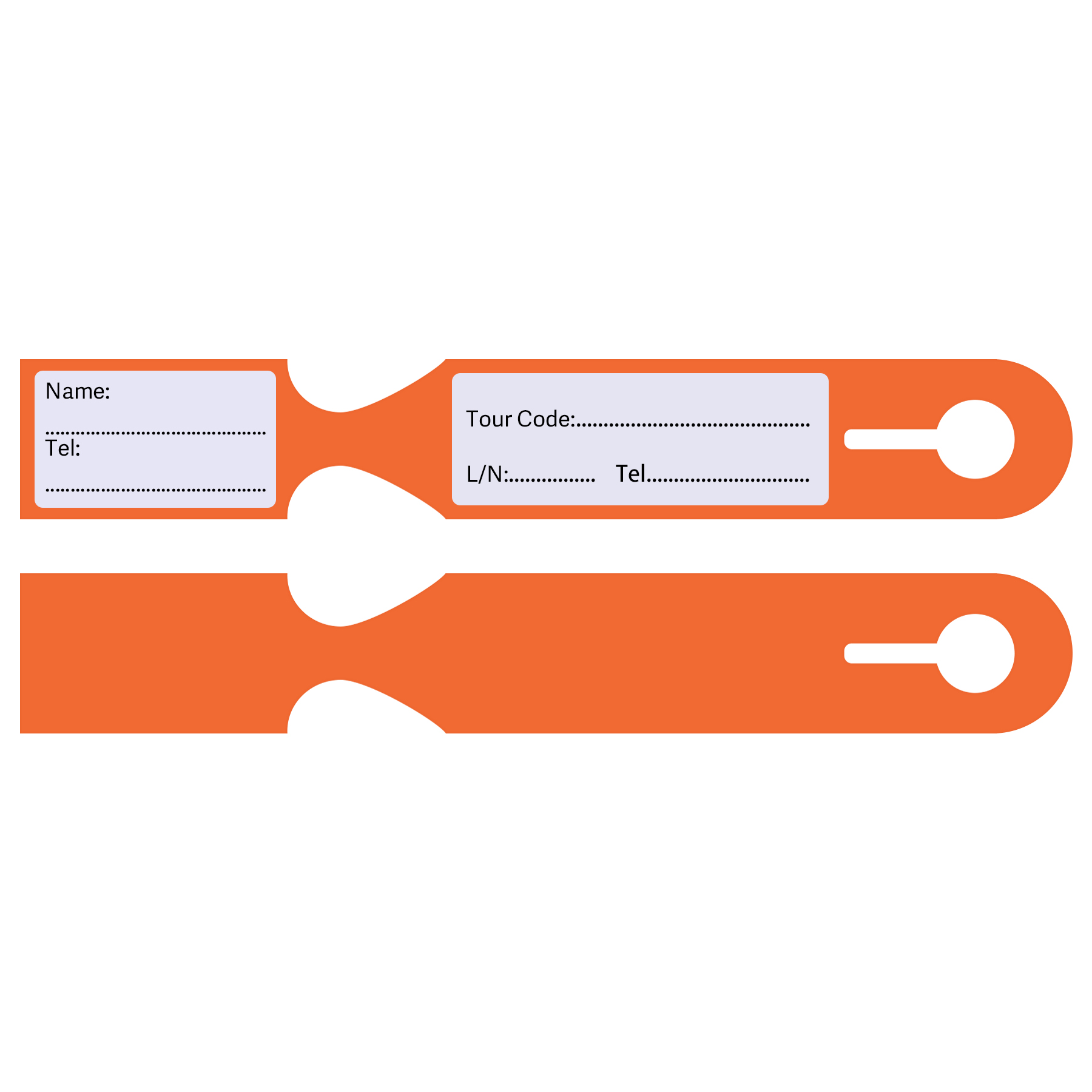 FlyFlyPromos - Paper Luggage Tags Image 15 - Promotional Product
