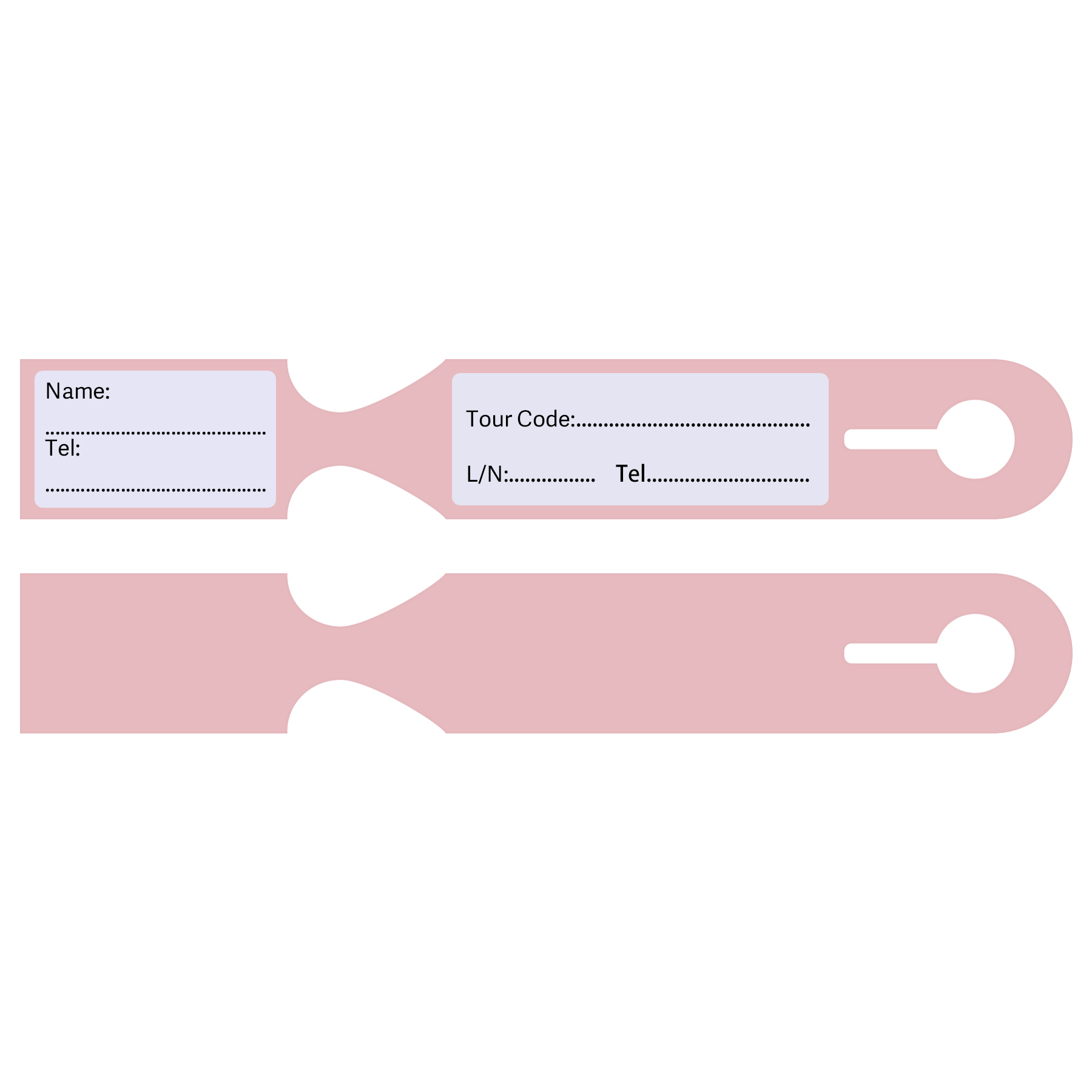FlyFlyPromos - Paper Luggage Tags Image 14 - Promotional Product
