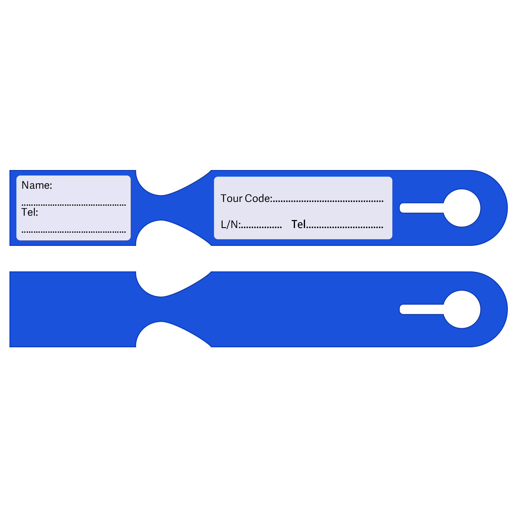 FlyFlyPromos - Paper Luggage Tags Image 12 - Promotional Product