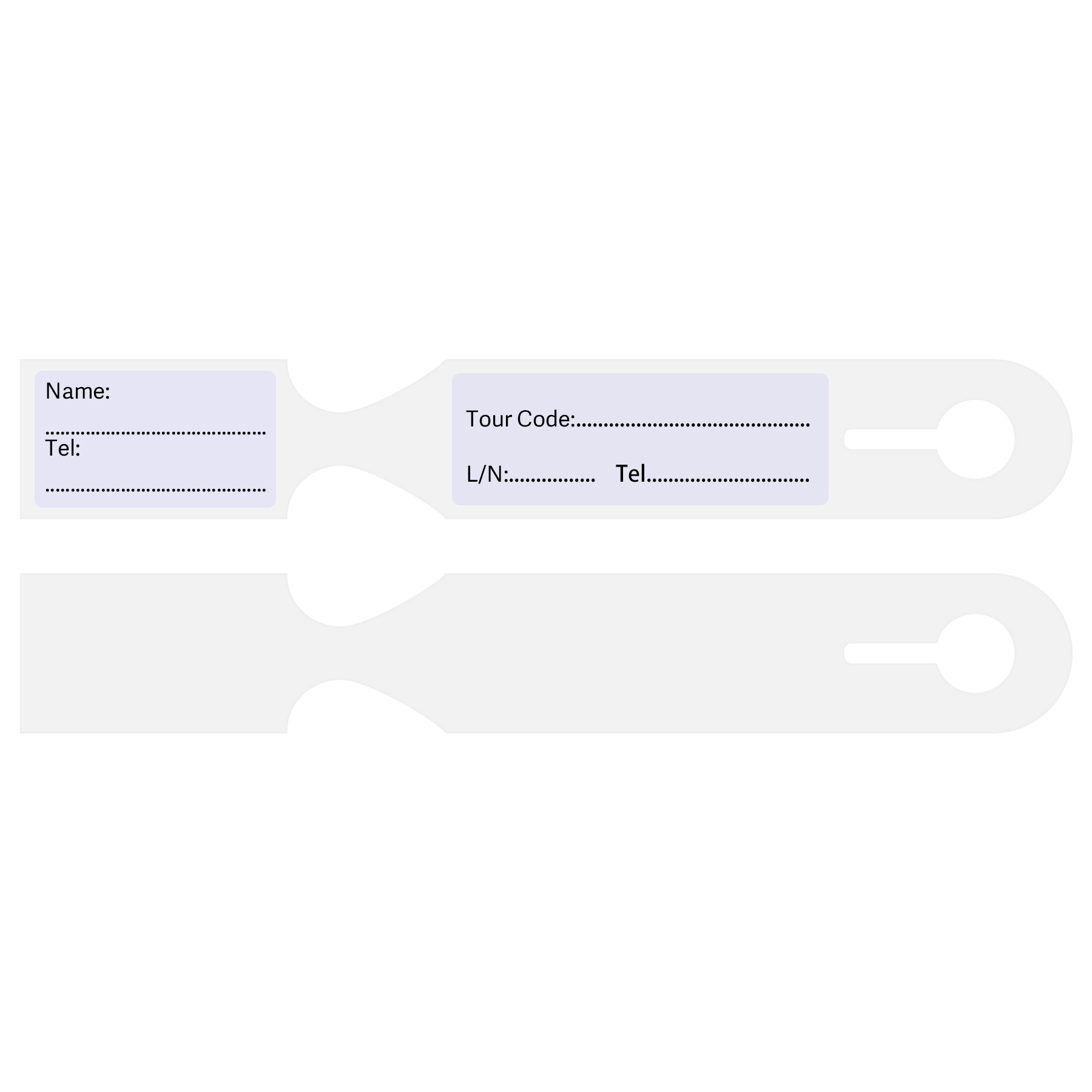 FlyFlyPromos - Paper Luggage Tags Image 10 - Promotional Product