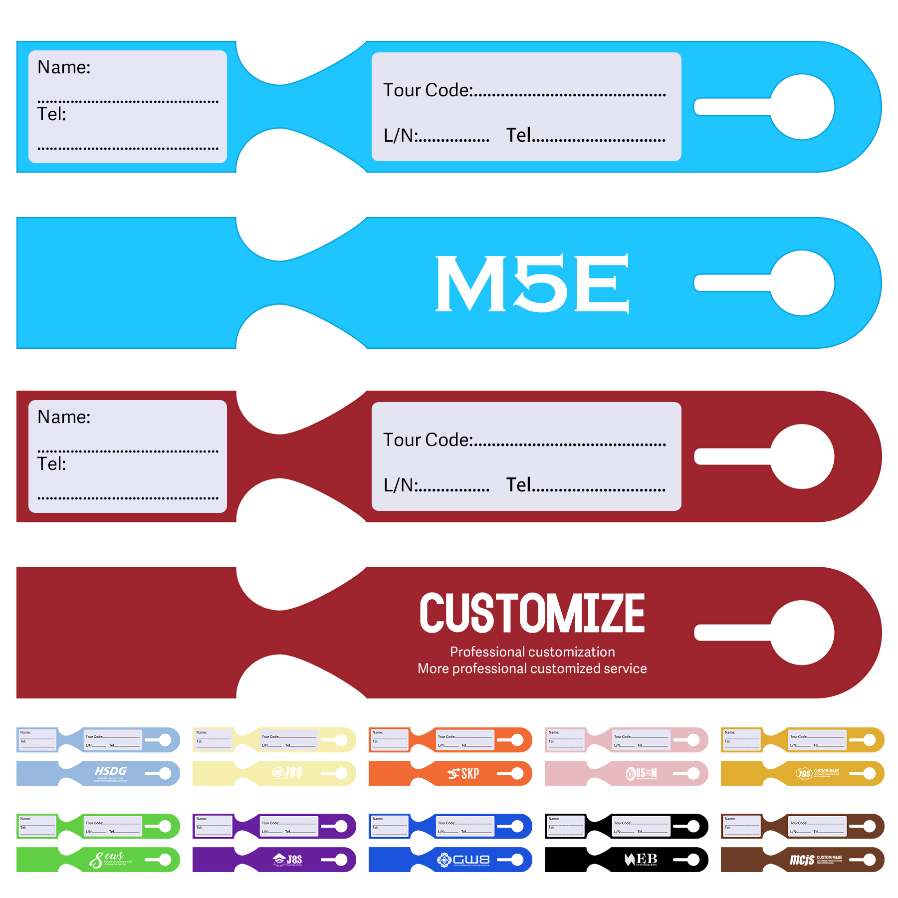 FlyFlyPromos - Paper Luggage Tags - Promotional Product