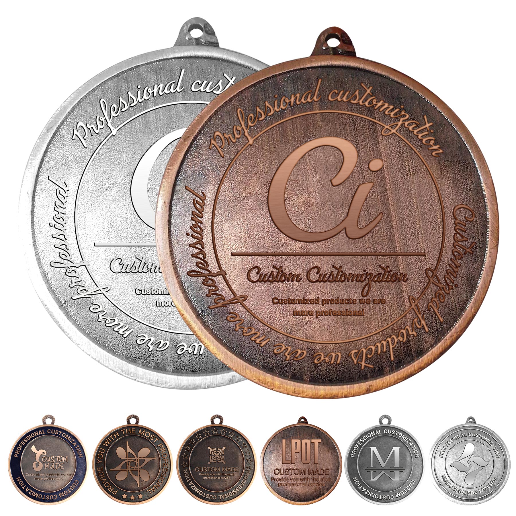 FlyFlyPromos - Custom Alloy Medal - Promotional Product