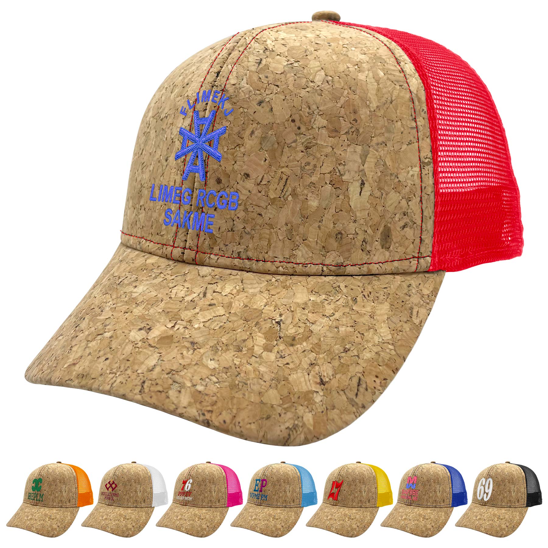 FlyFlyPromos - Two Tone Mesh Adjustable Trucker Baseball Cap - Promotional Product