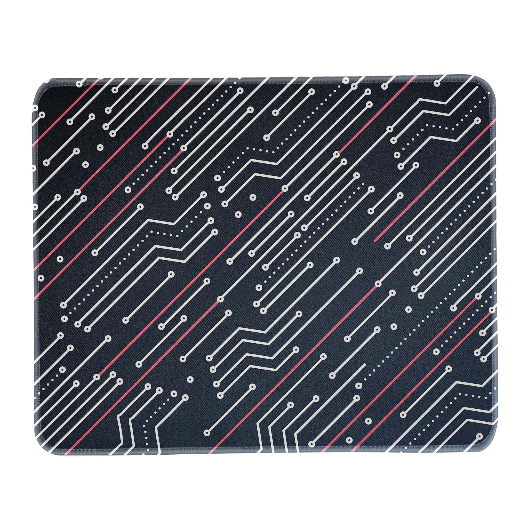 FlyFlyPromos - 8" x 9" Rubber Office Mouse Pads Image 2 - Promotional Product