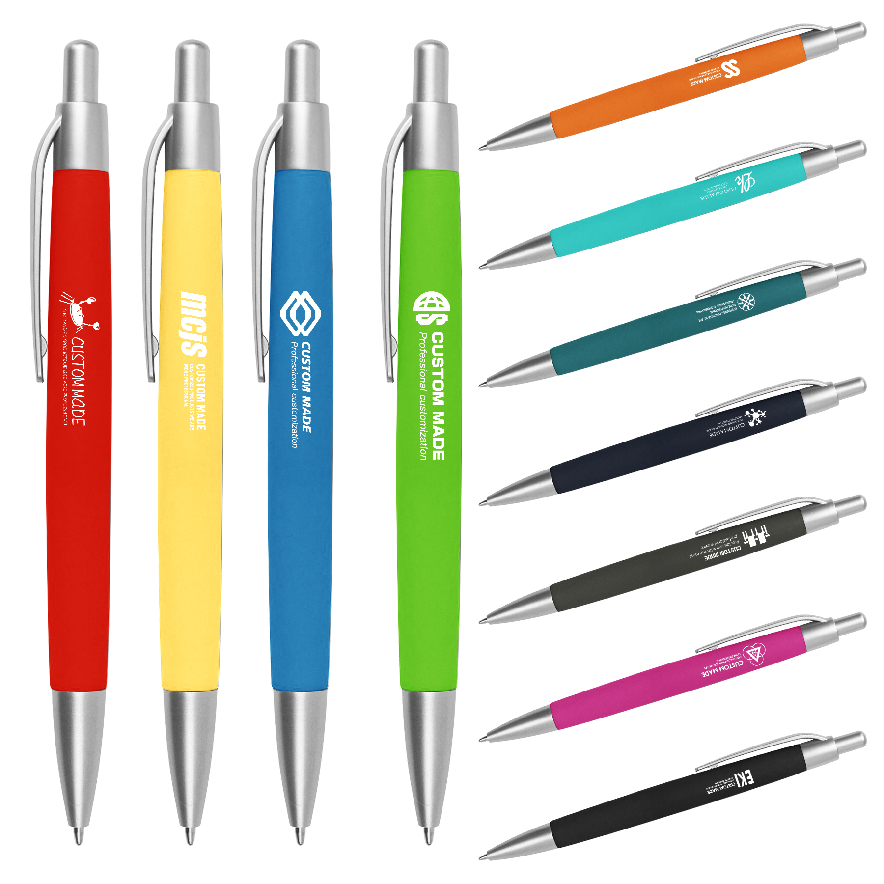 FlyFlyPromos - Comfort Grip Ballpoint Pen - Promotional Product