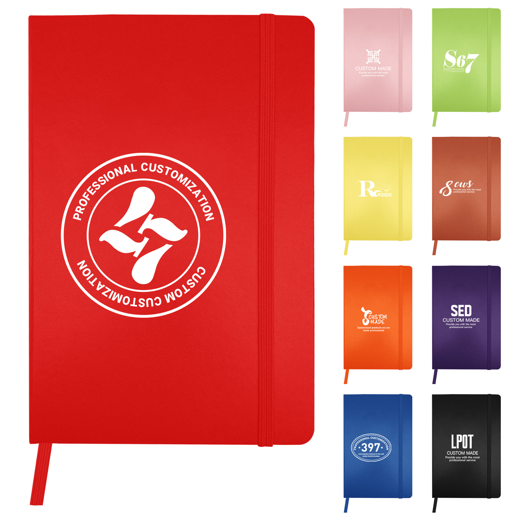 FlyFlyPromos - Business Strap Notebook - Promotional Product