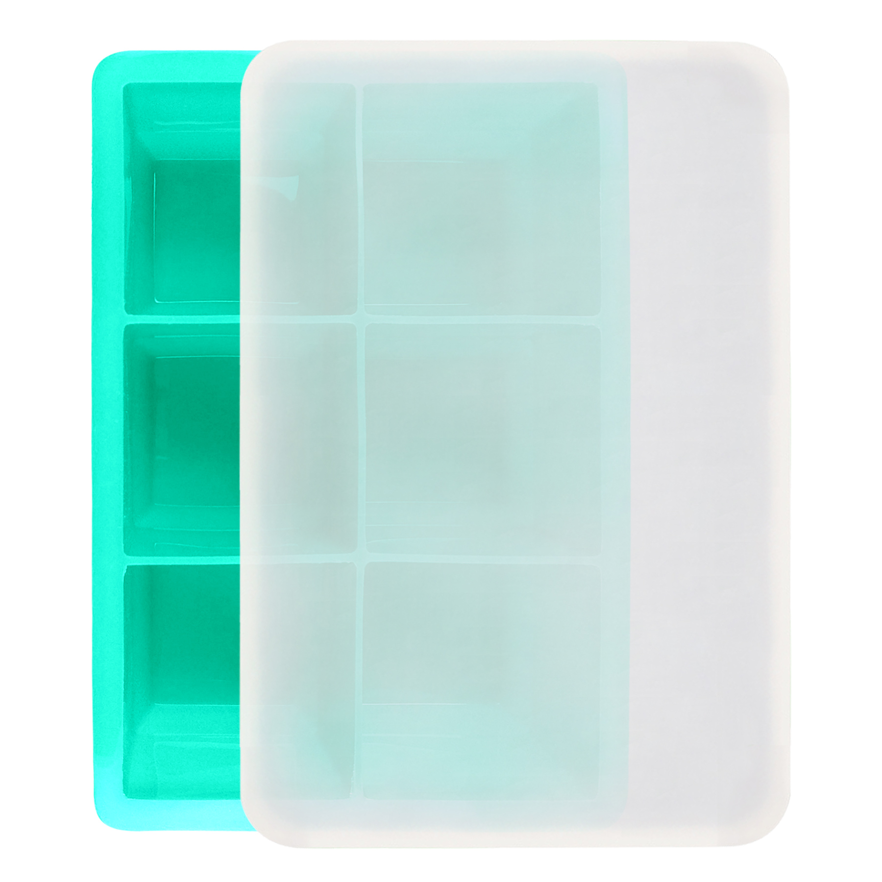 FlyFlyPromos - 6 Flexible Silicone Ice Cube Trays Image 11 - Promotional Product