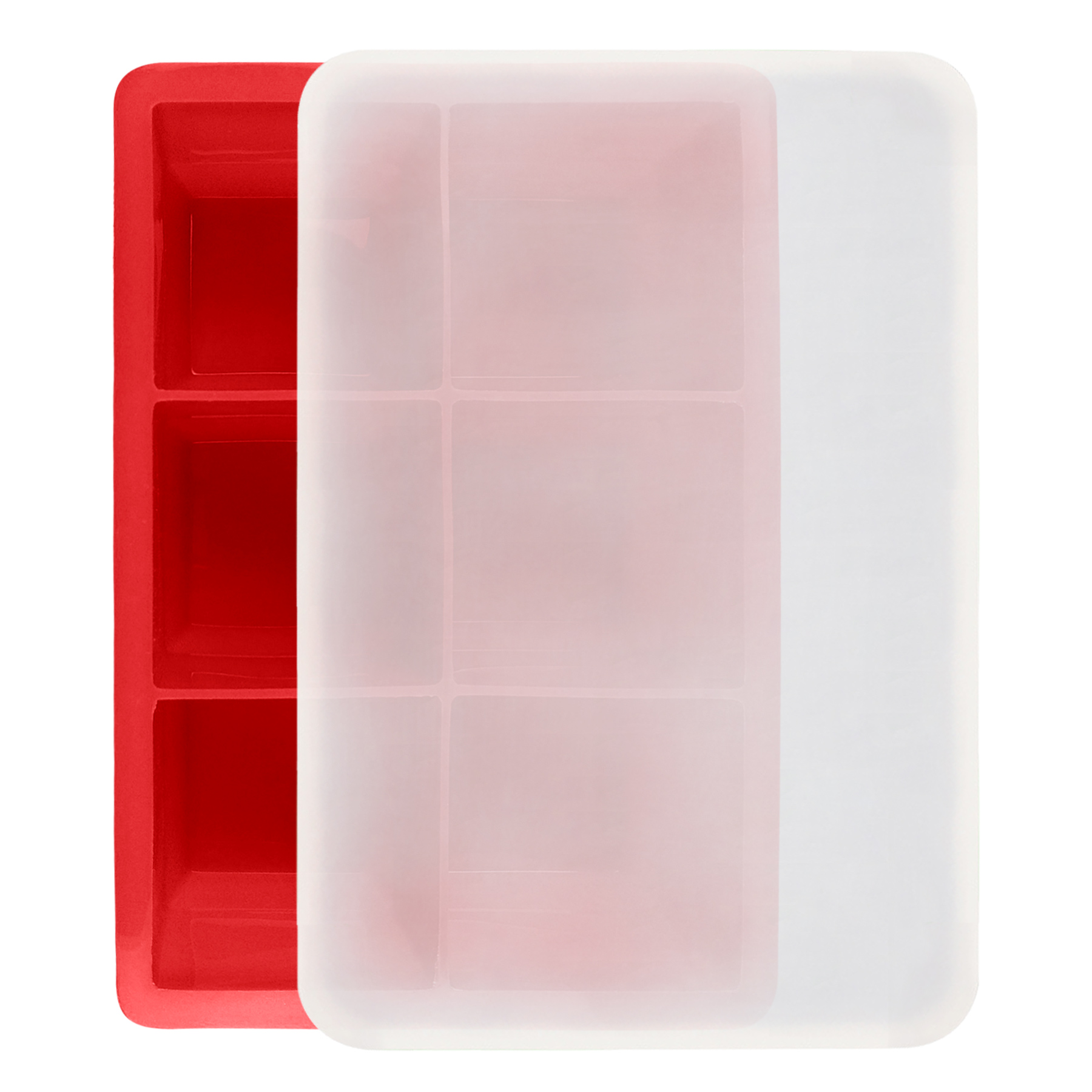 FlyFlyPromos - 6 Flexible Silicone Ice Cube Trays Image 7 - Promotional Product