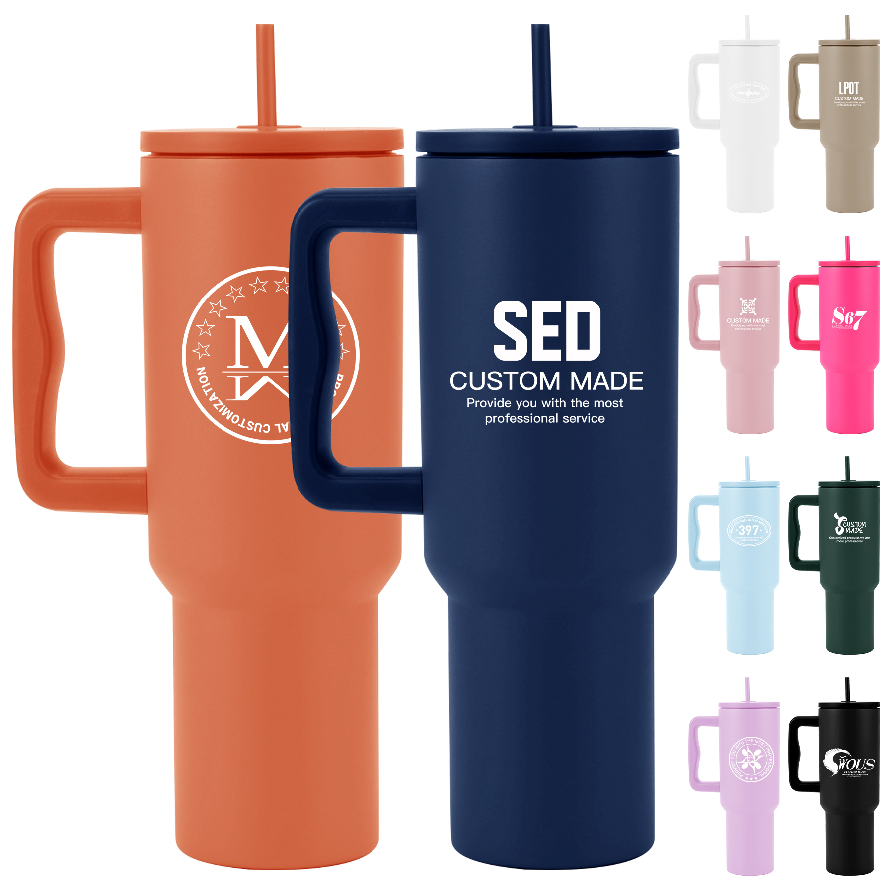 FlyFlyPromos - Stainless Steel Water Tumbler - Promotional Product