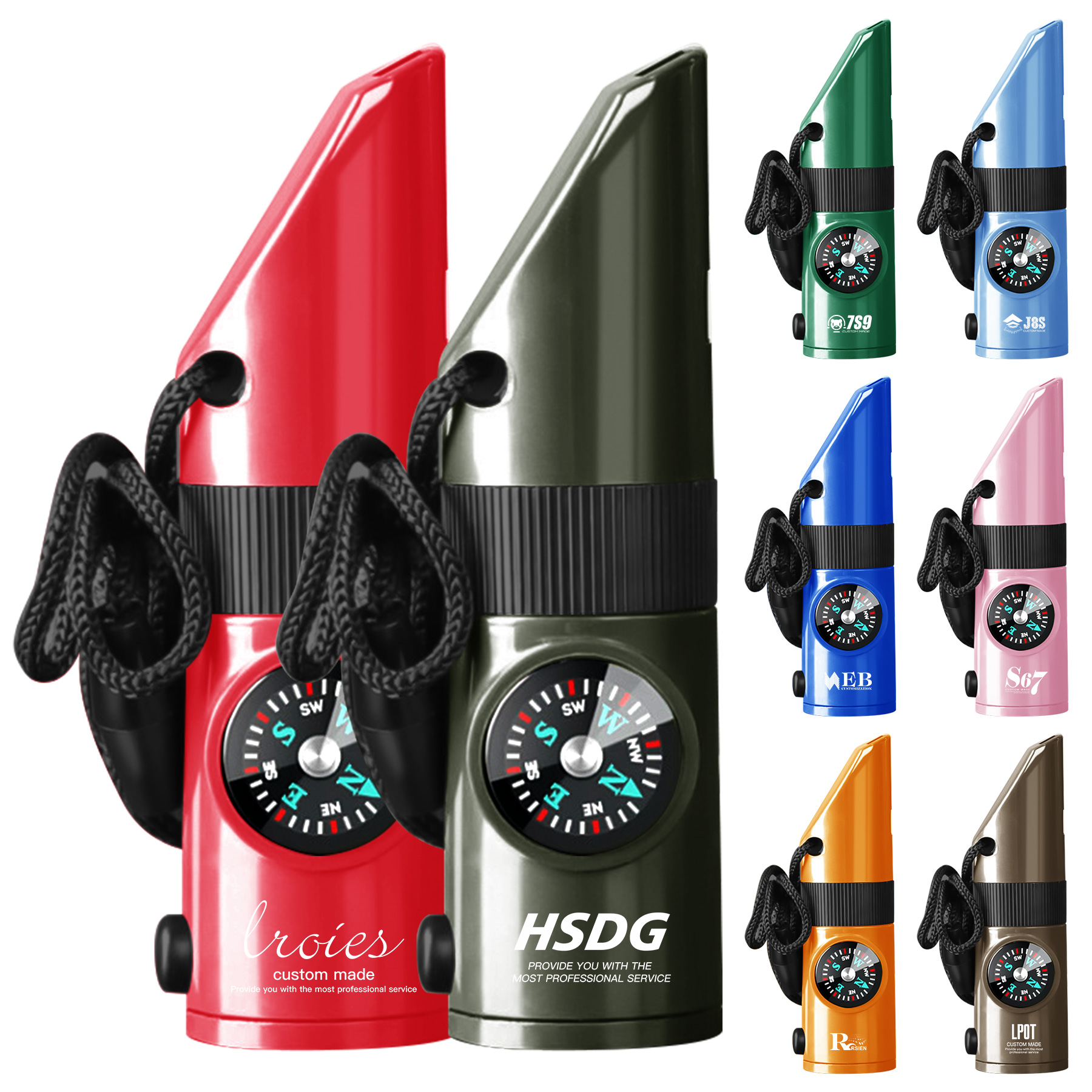 FlyFlyPromos - Multi-Function Survival Whistle - Promotional Product