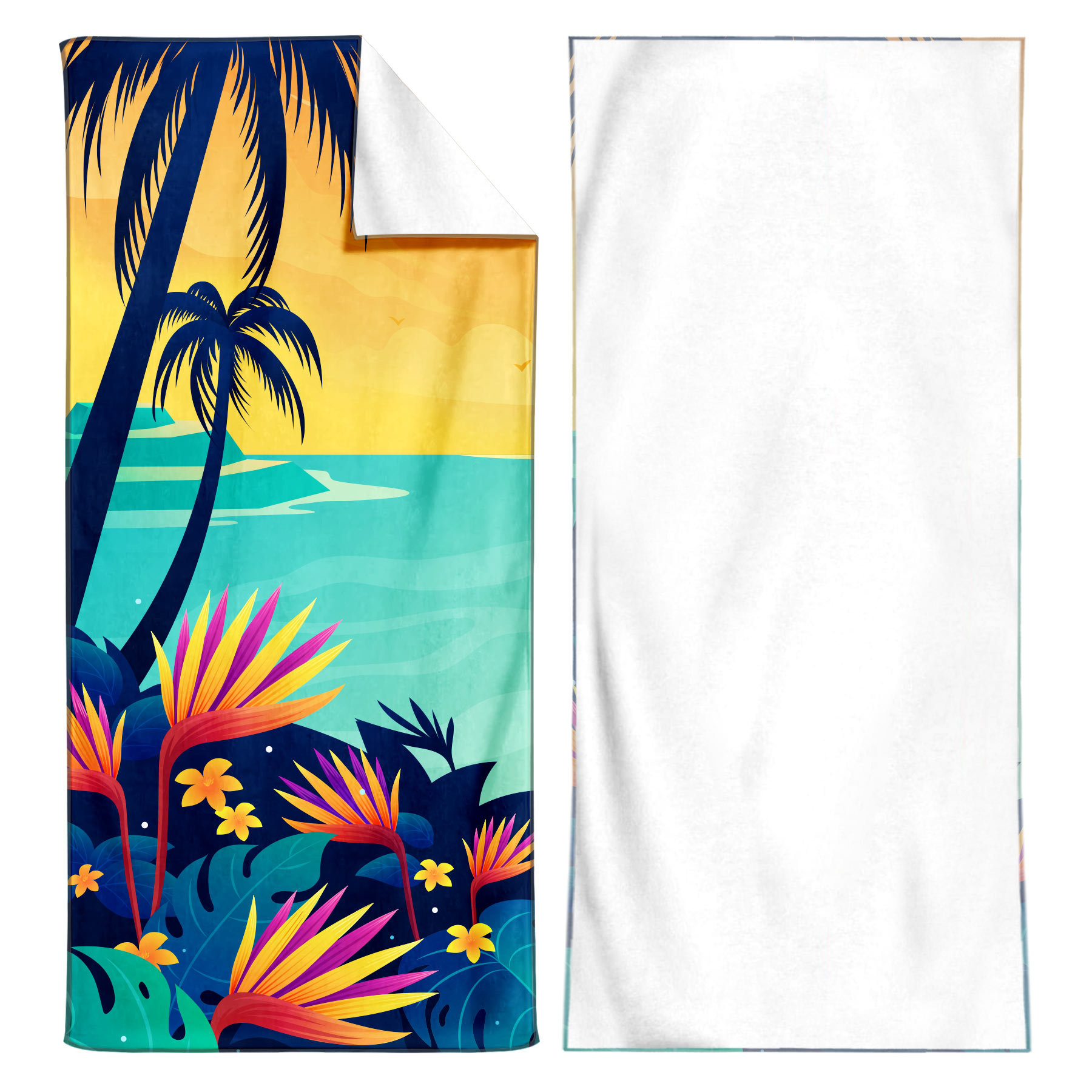 FlyFlyPromos - 250gsm Microfiber Beach Towel (MOQ 12pcs) Image 6 - Promotional Product