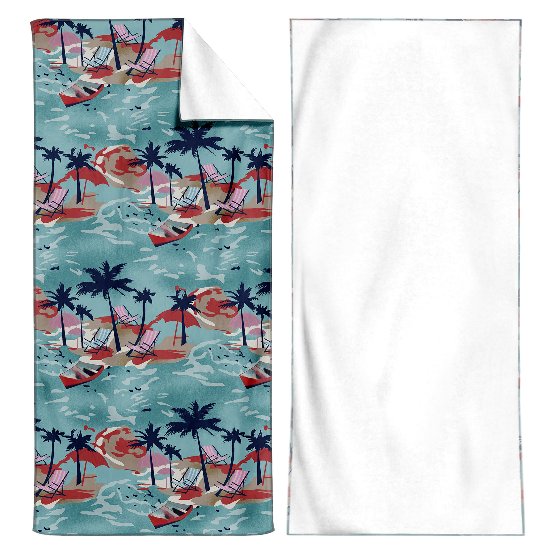 FlyFlyPromos - 240gsm Microfiber Beach Towel (MOQ 12pcs) Image 17 - Promotional Product
