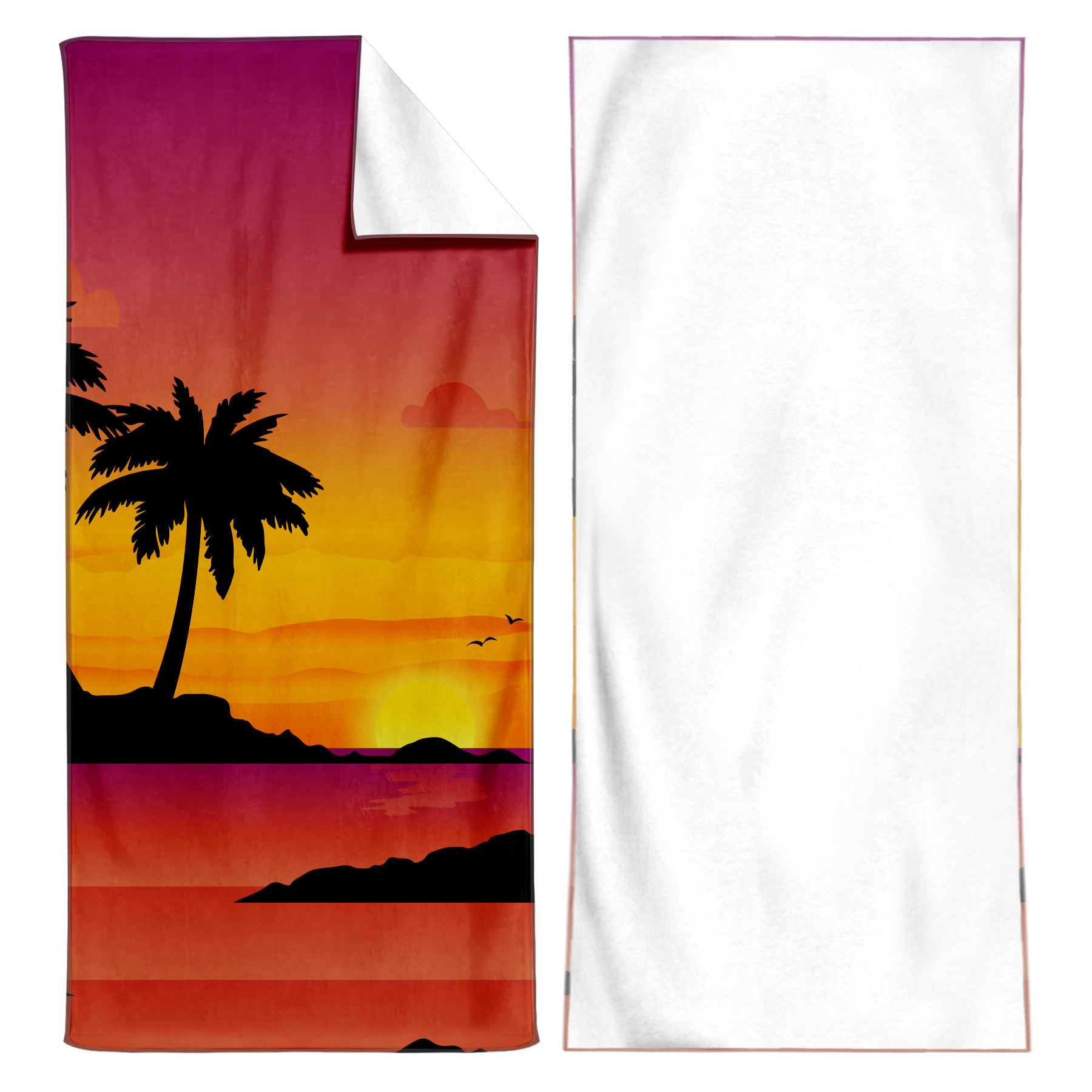 FlyFlyPromos - 240gsm Microfiber Beach Towel (MOQ 12pcs) Image 15 - Promotional Product
