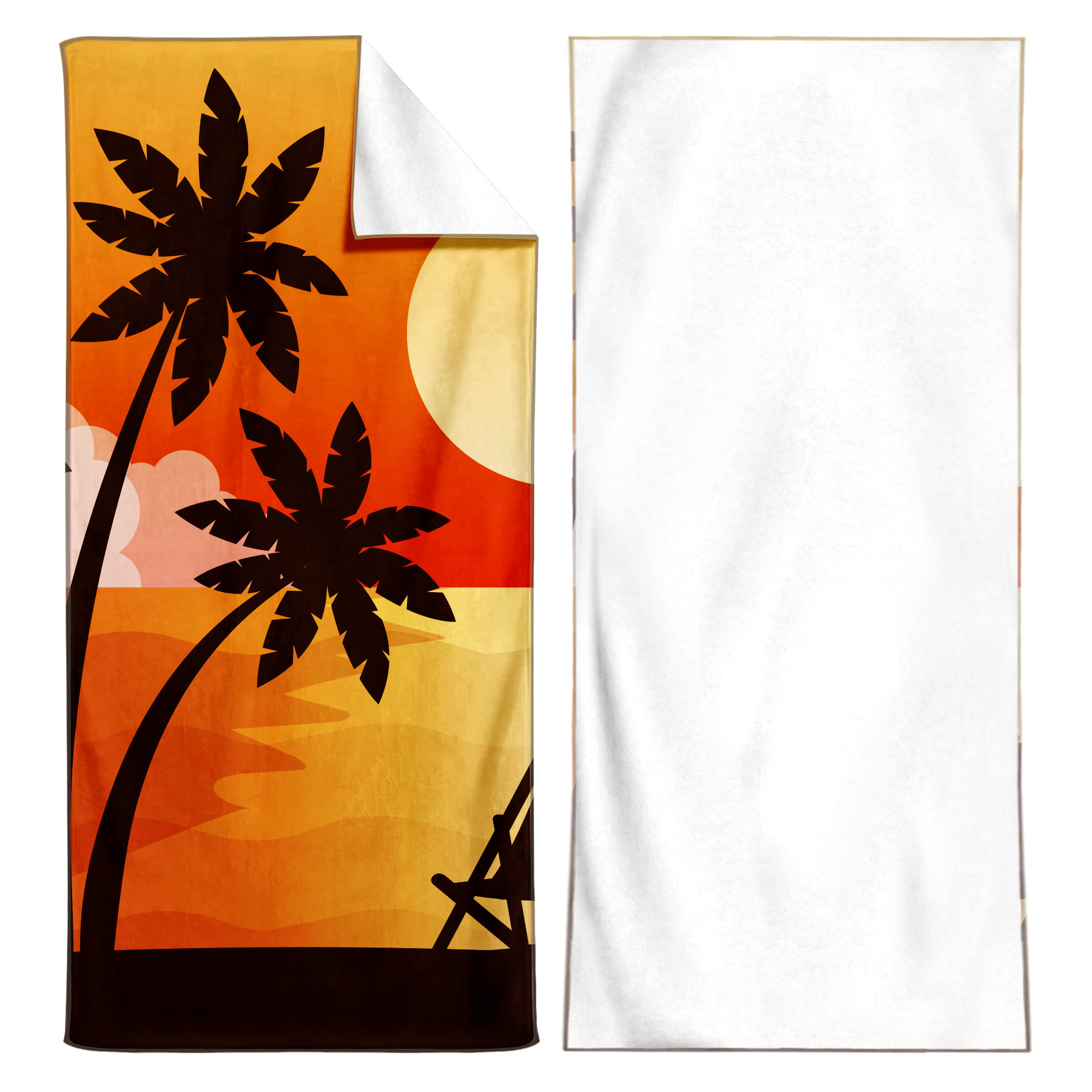 FlyFlyPromos - 240gsm Microfiber Beach Towel (MOQ 12pcs) Image 12 - Promotional Product