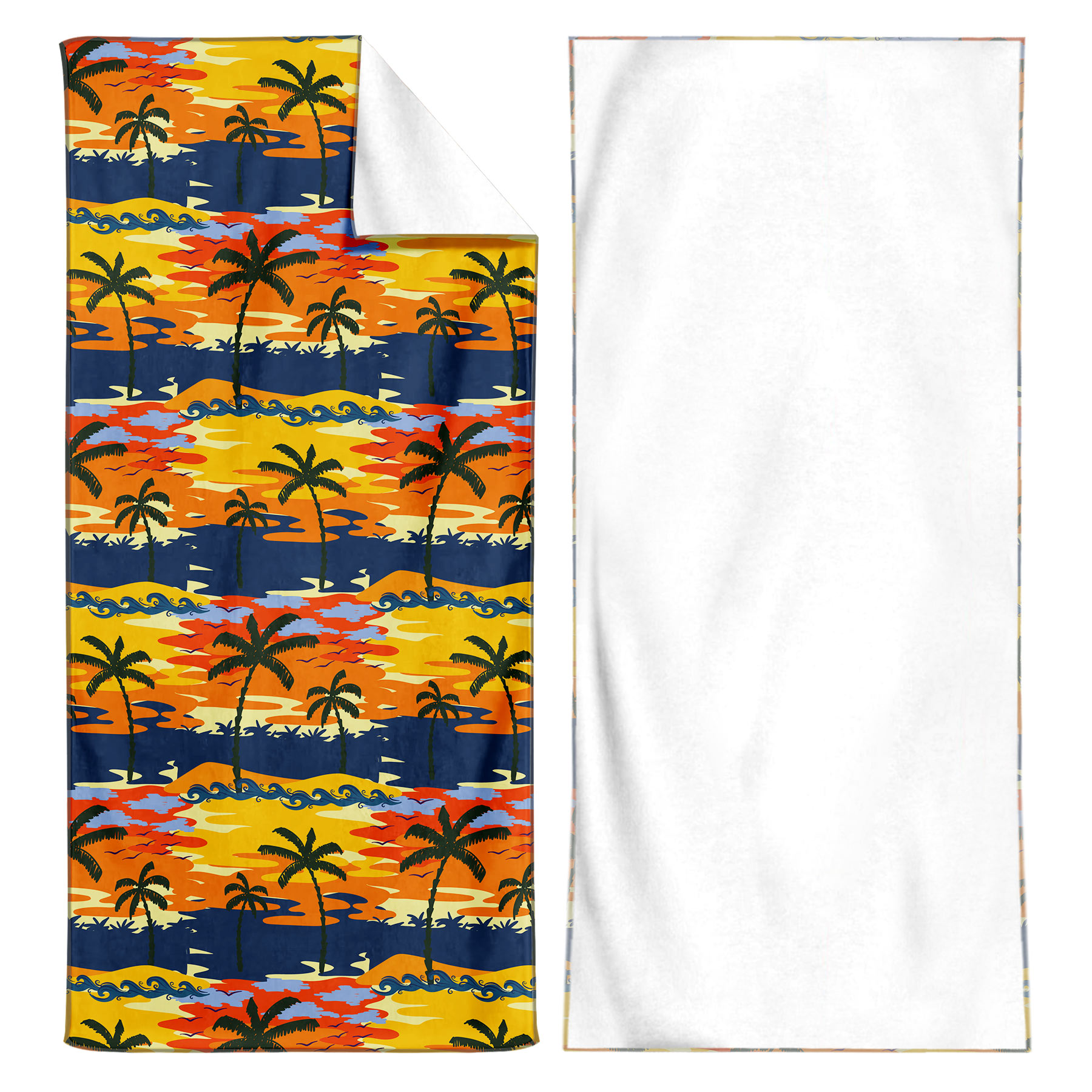 FlyFlyPromos - 240gsm Microfiber Beach Towel (MOQ 12pcs) Image 7 - Promotional Product