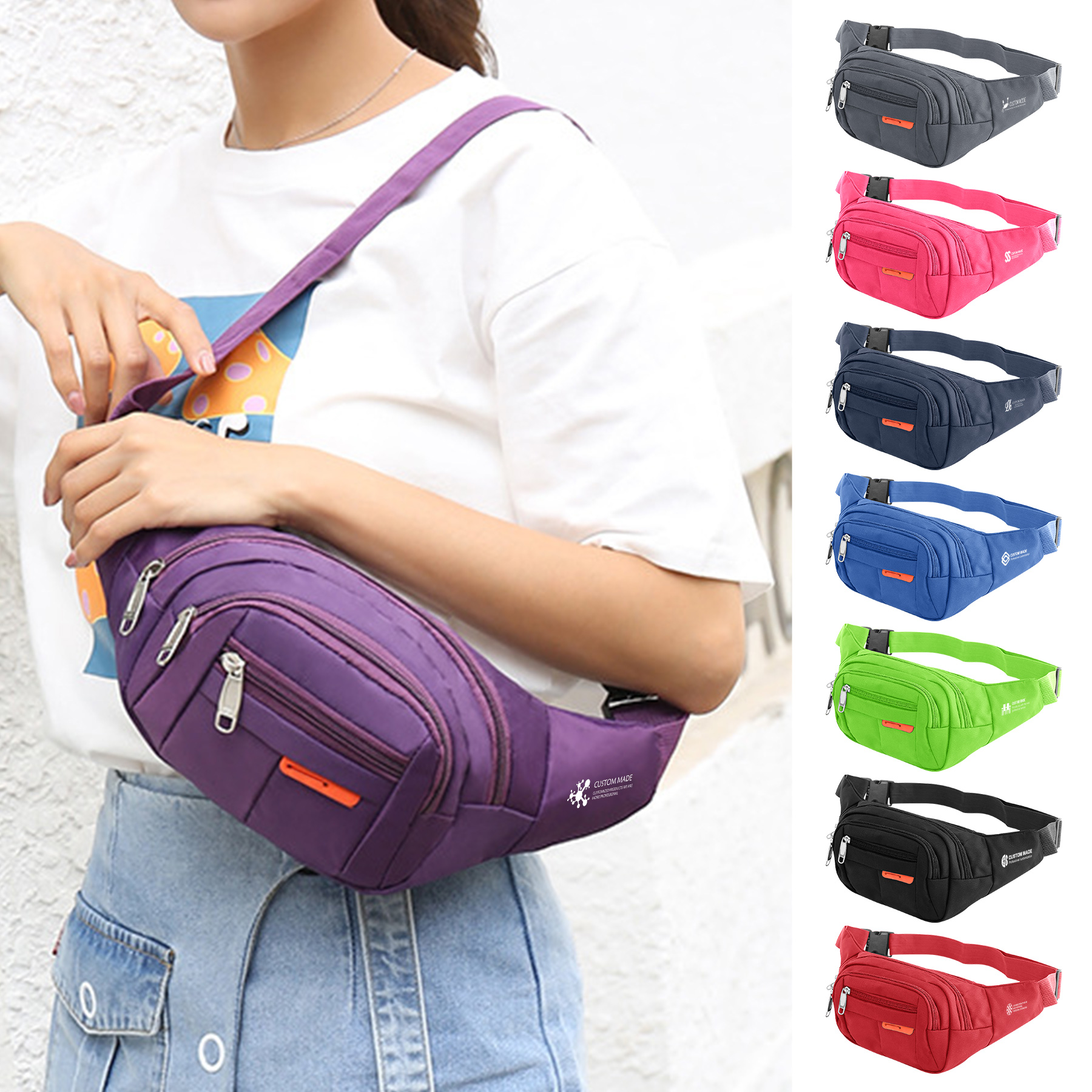 FlyFlyPromos - Durable Fanny Pack - Promotional Product