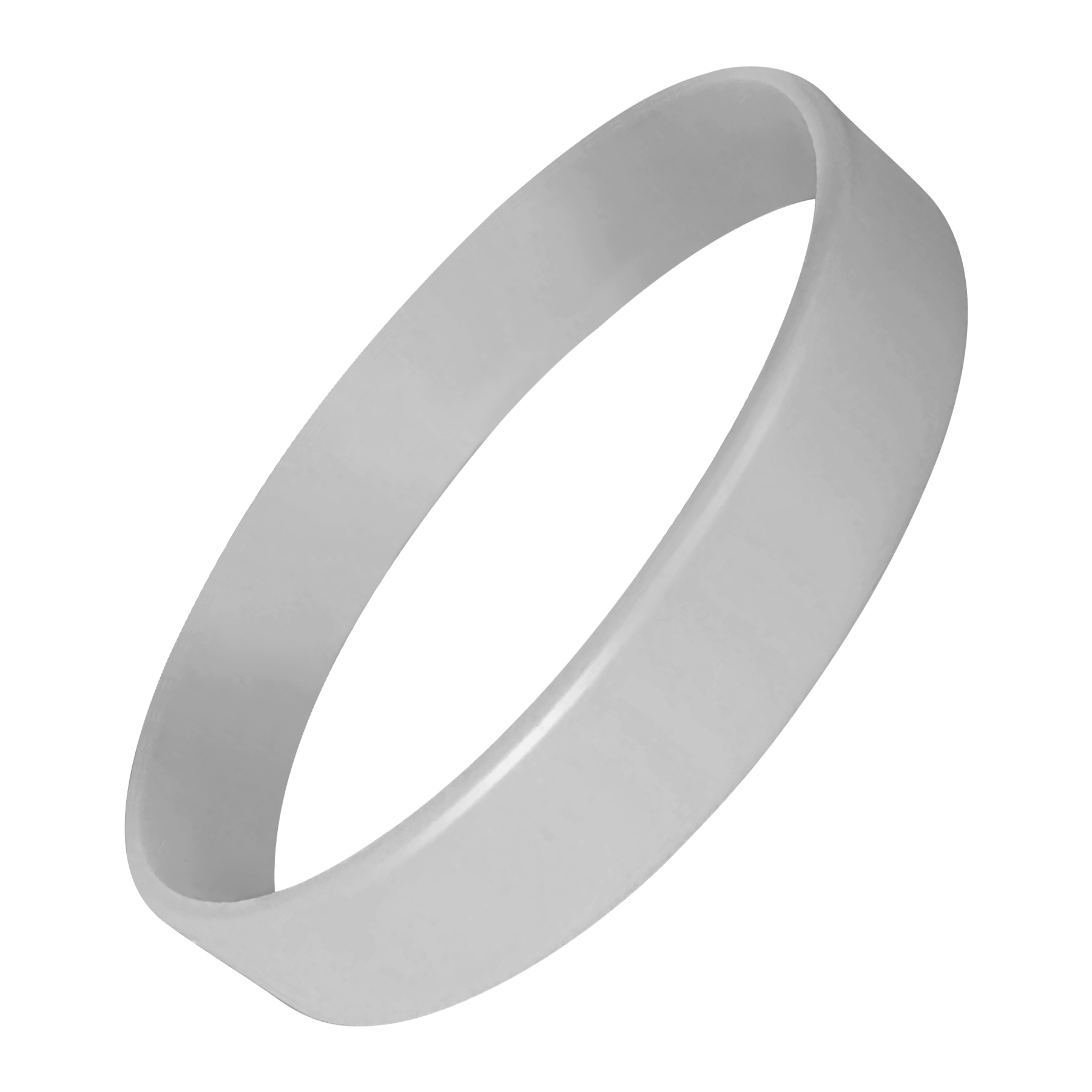 FlyFlyPromos - 8'' L x 1/2'' W Silicone Wristband Image 3 - Promotional Product