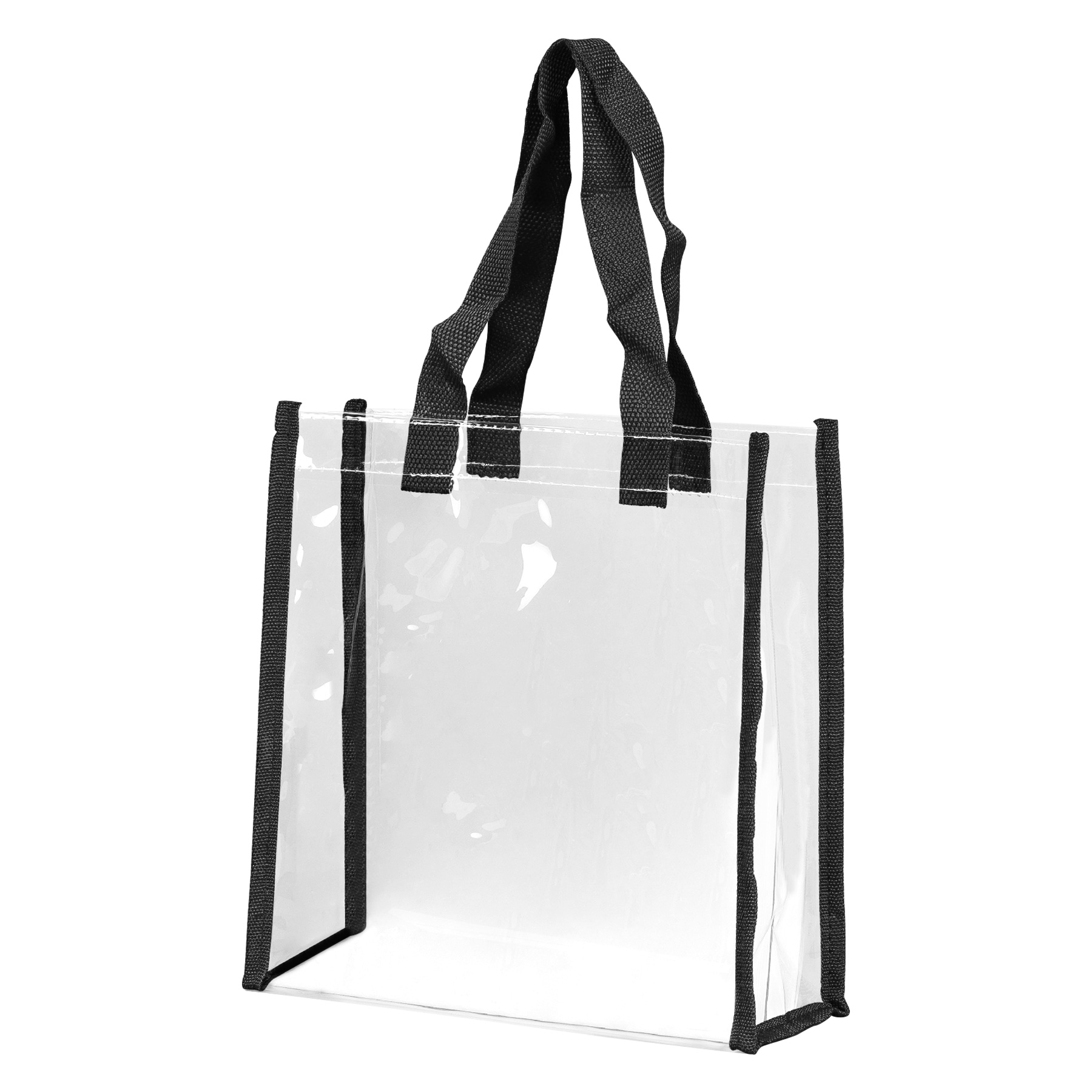 FlyFlyPromos - Waterproof Clear PVC Shopping Bag Image 6 - Promotional Product