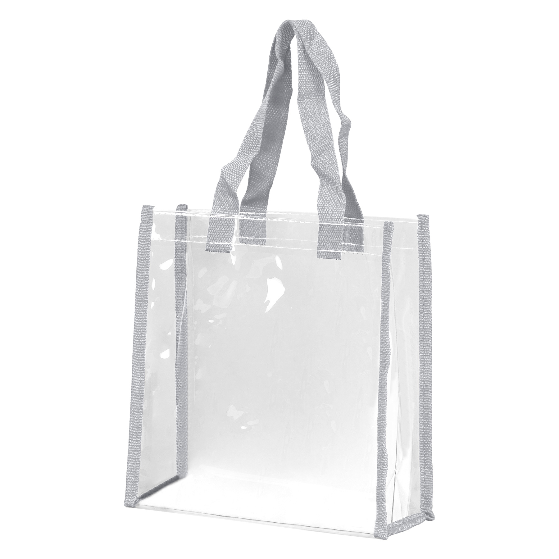 FlyFlyPromos - Waterproof Clear PVC Shopping Bag Image 3 - Promotional Product