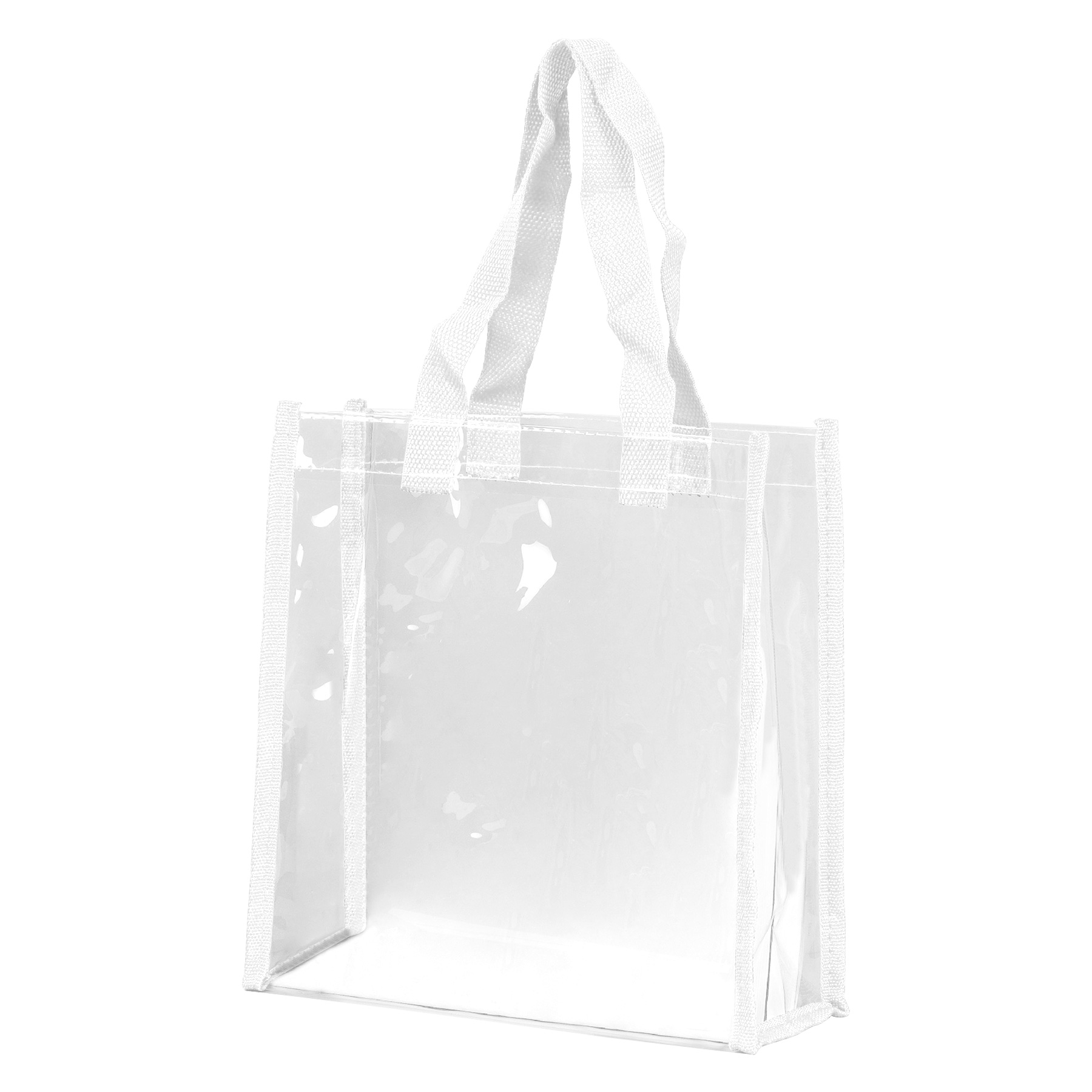 FlyFlyPromos - Waterproof Clear PVC Shopping Bag Image 8 - Promotional Product