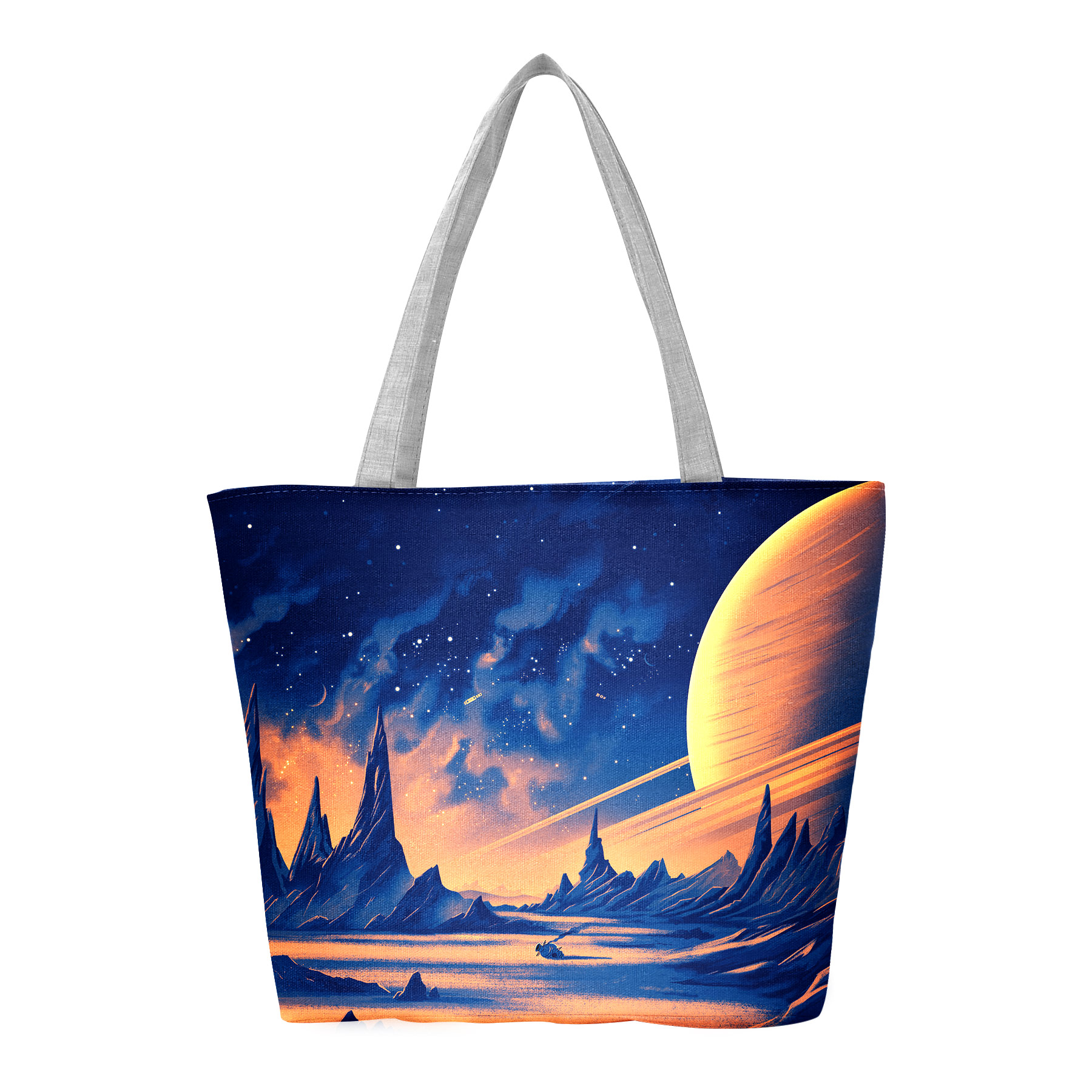 FlyFlyPromos - Canvas Tote Bag With Customized Pattern Image 12 - Promotional Product