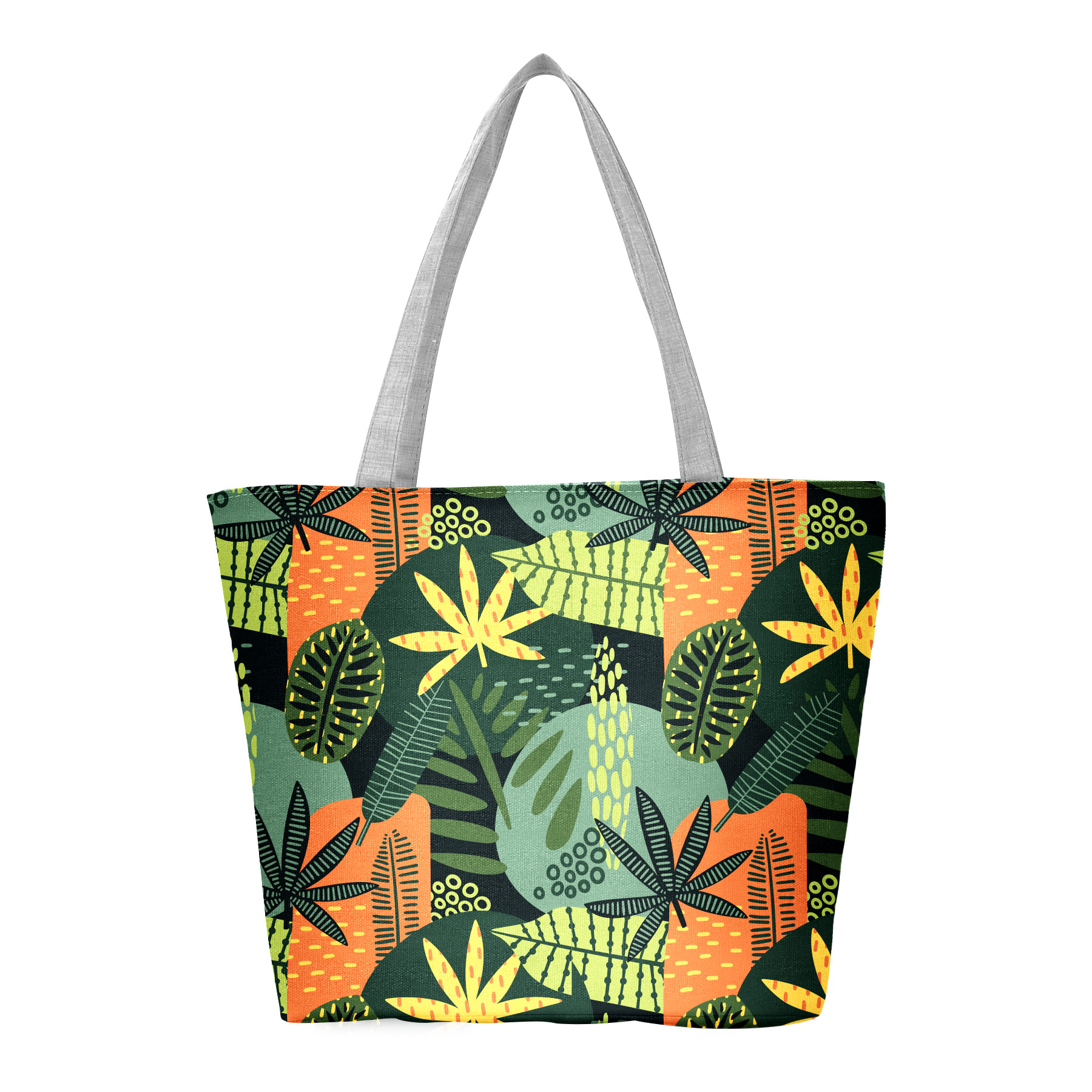 FlyFlyPromos - Canvas Tote Bag With Customized Pattern Image 6 - Promotional Product